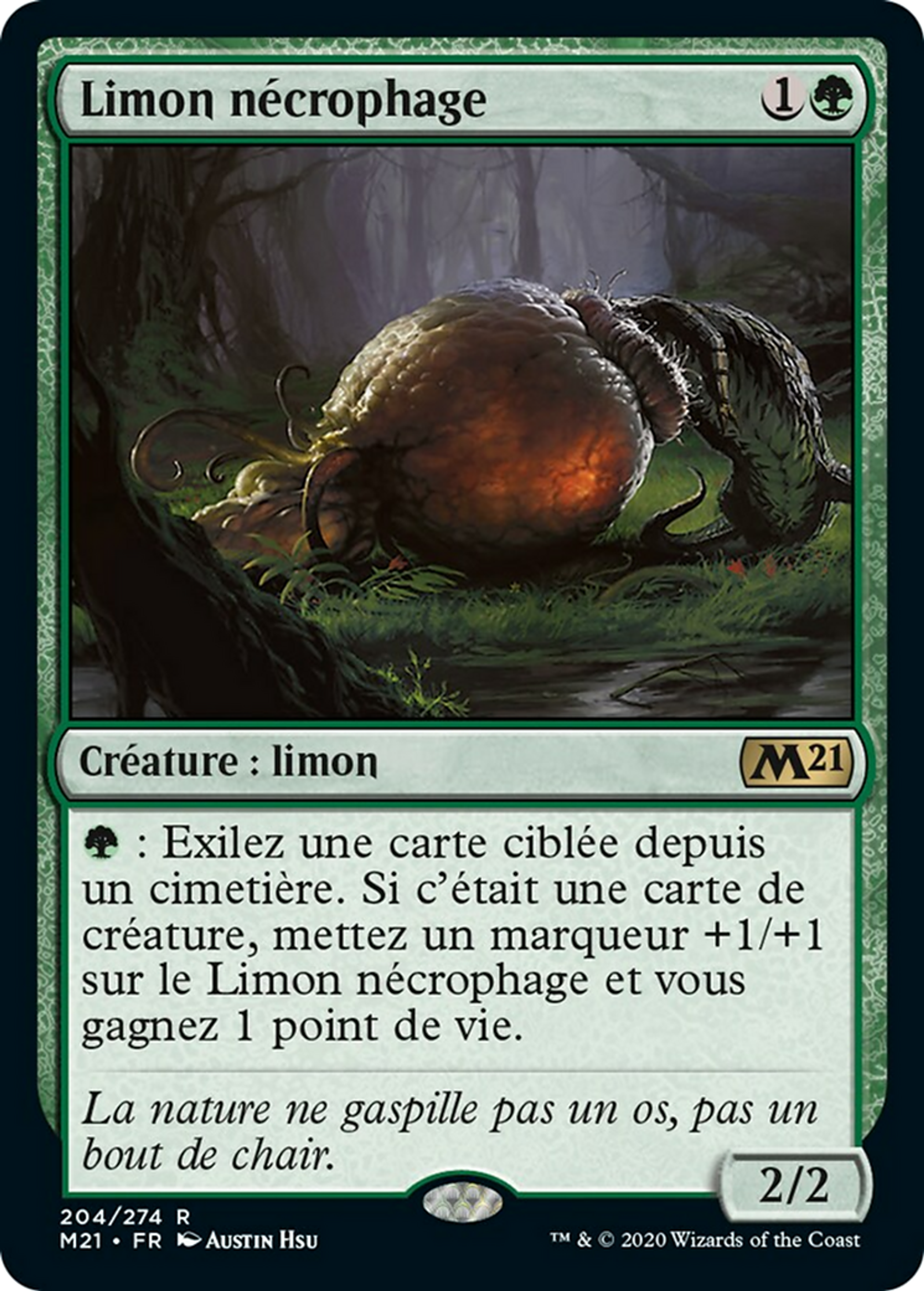 Limon nécrophage — Core Set 2021 — Magic: The Gathering