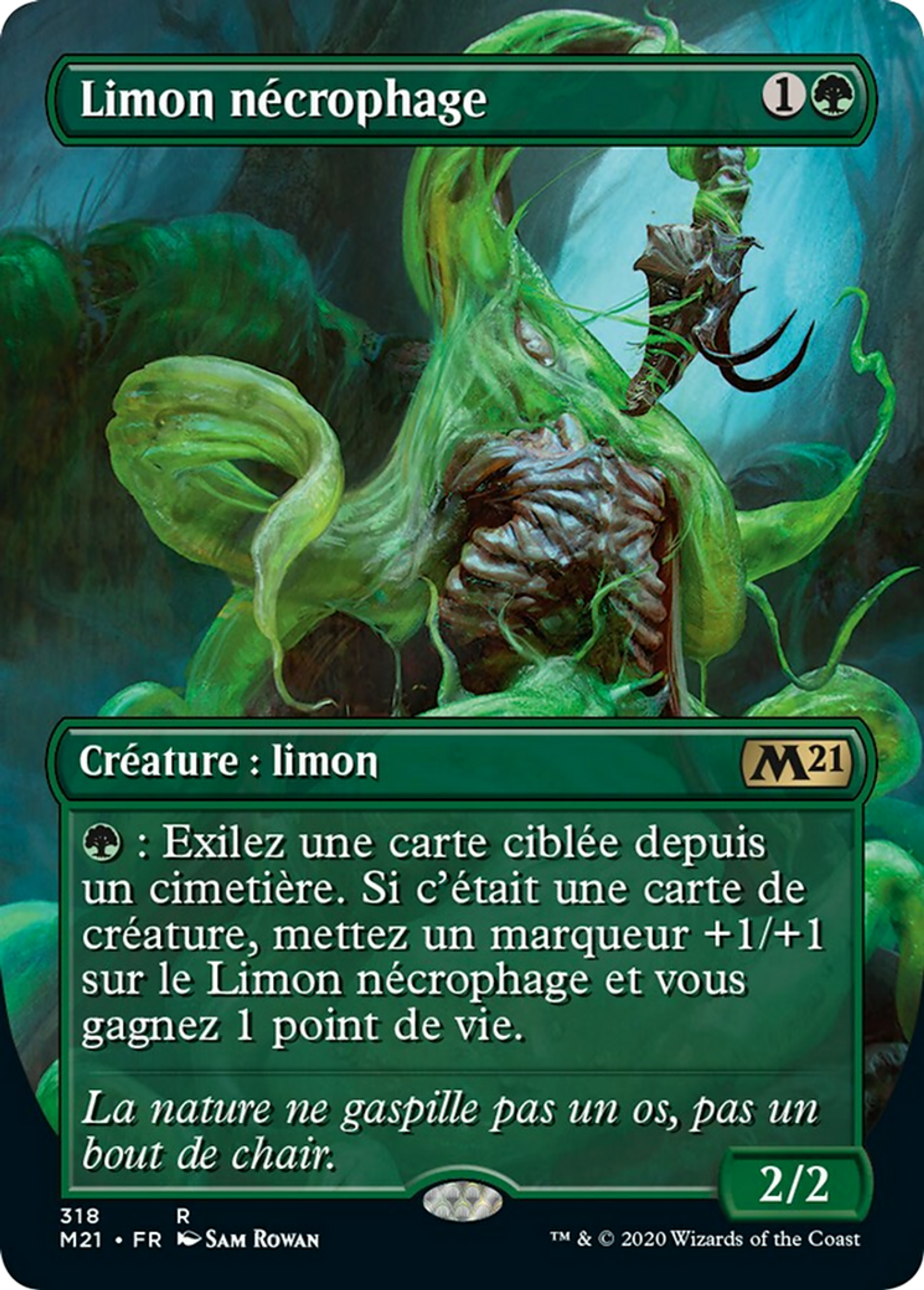Limon nécrophage — Core Set 2021 — Magic: The Gathering