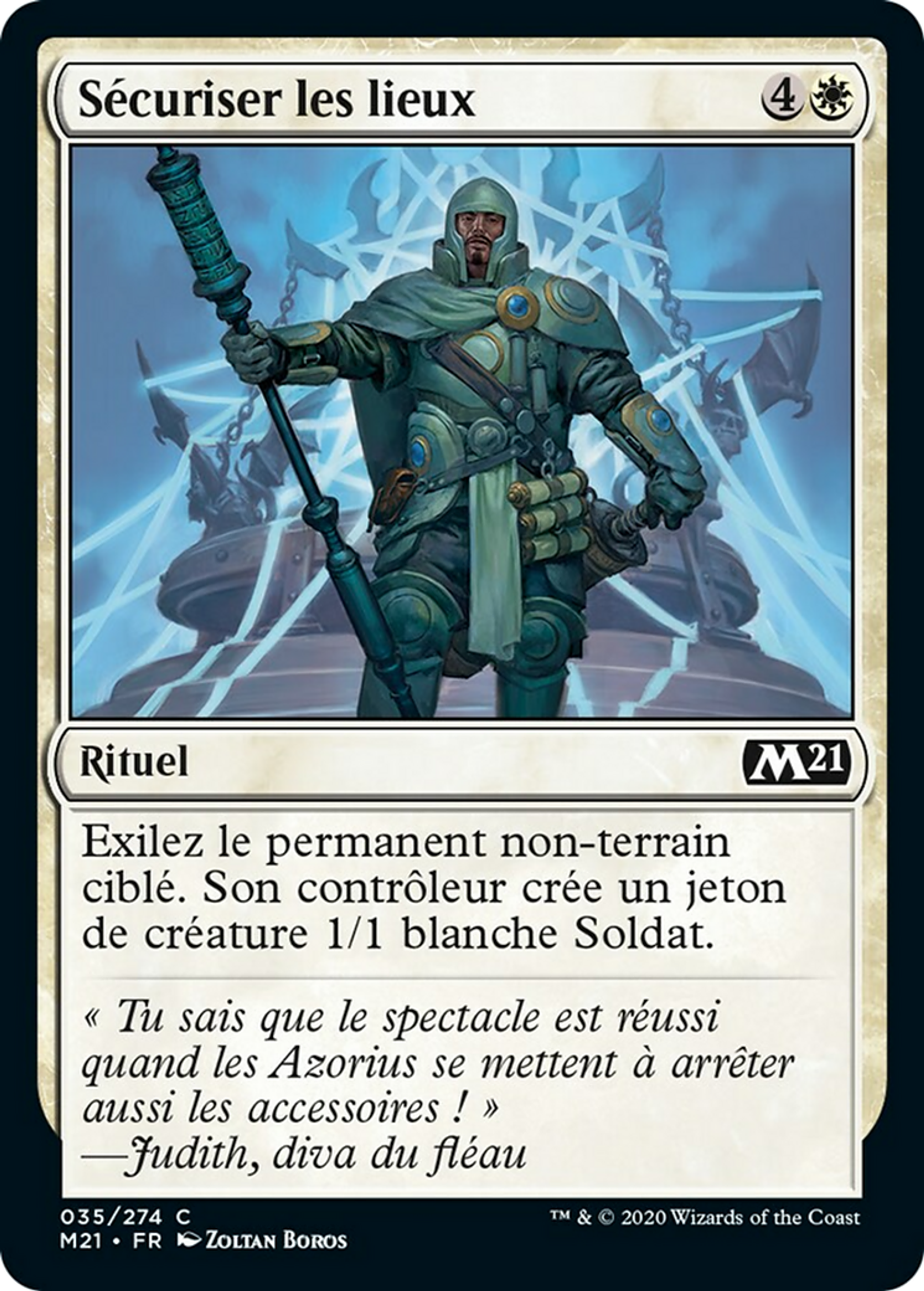 Sécuriser les lieux — Core Set 2021 — Magic: The Gathering