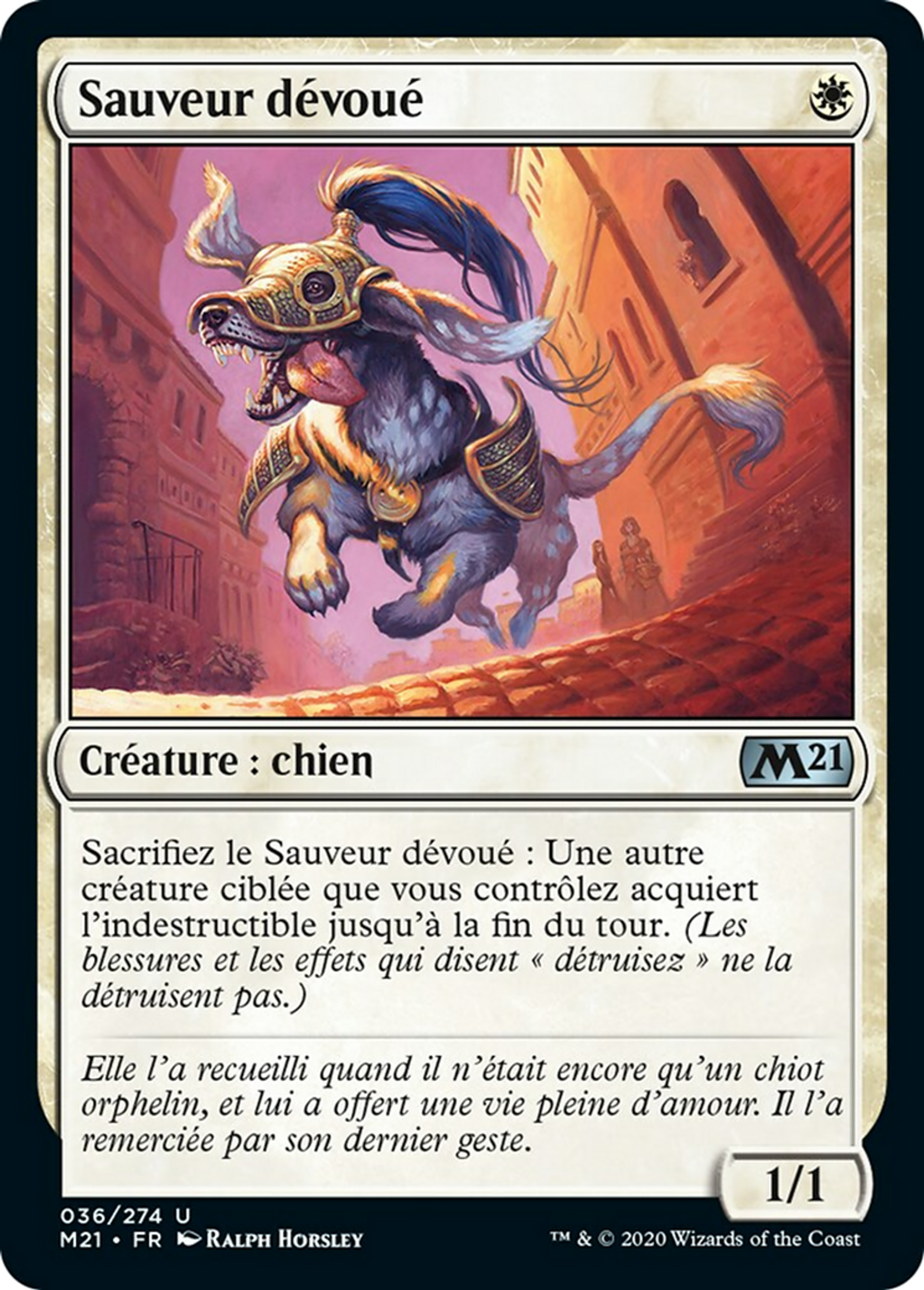 Sauveur dévoué — Core Set 2021 — Magic: The Gathering