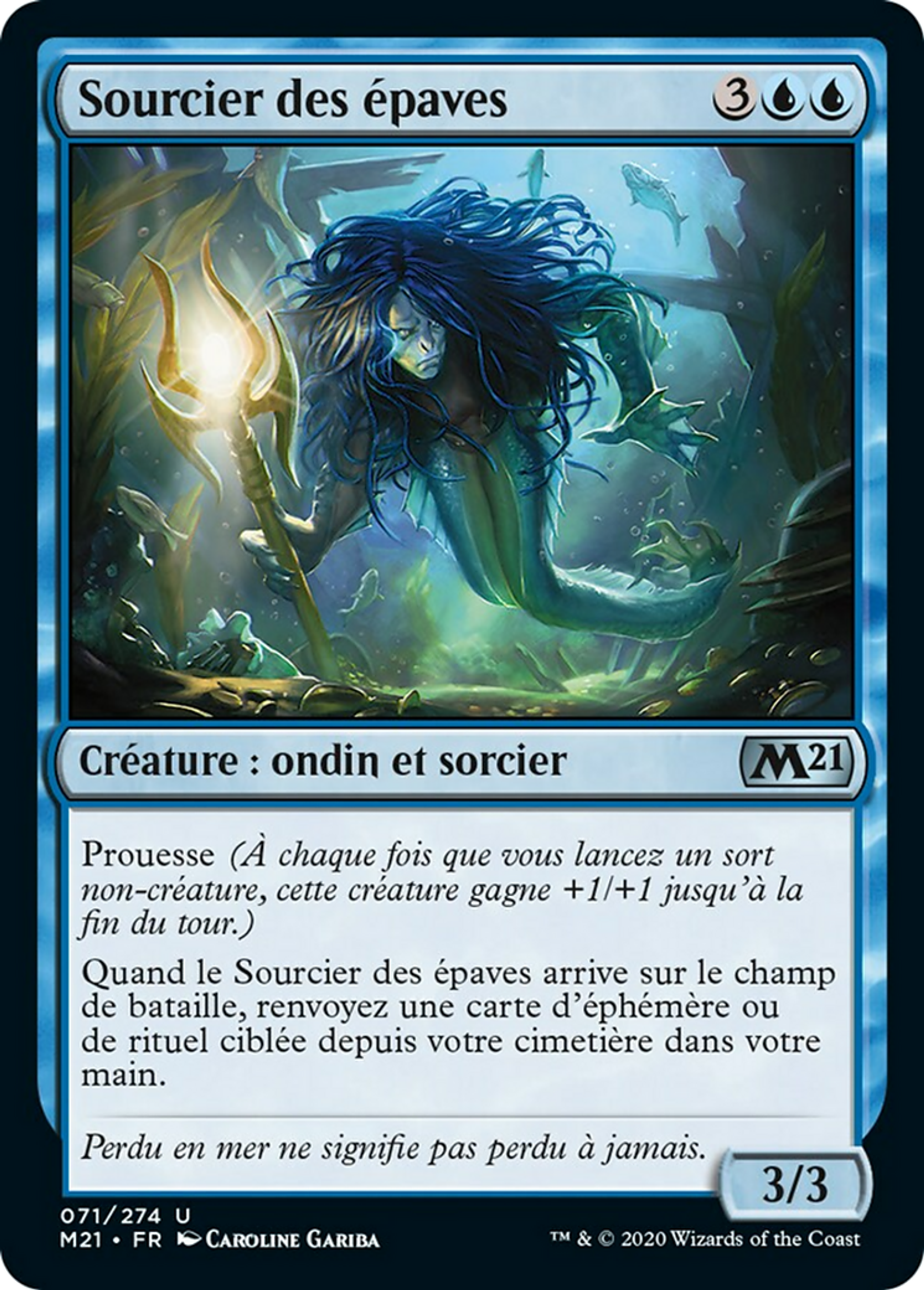 Sourcier des épaves — Core Set 2021 — Magic: The Gathering