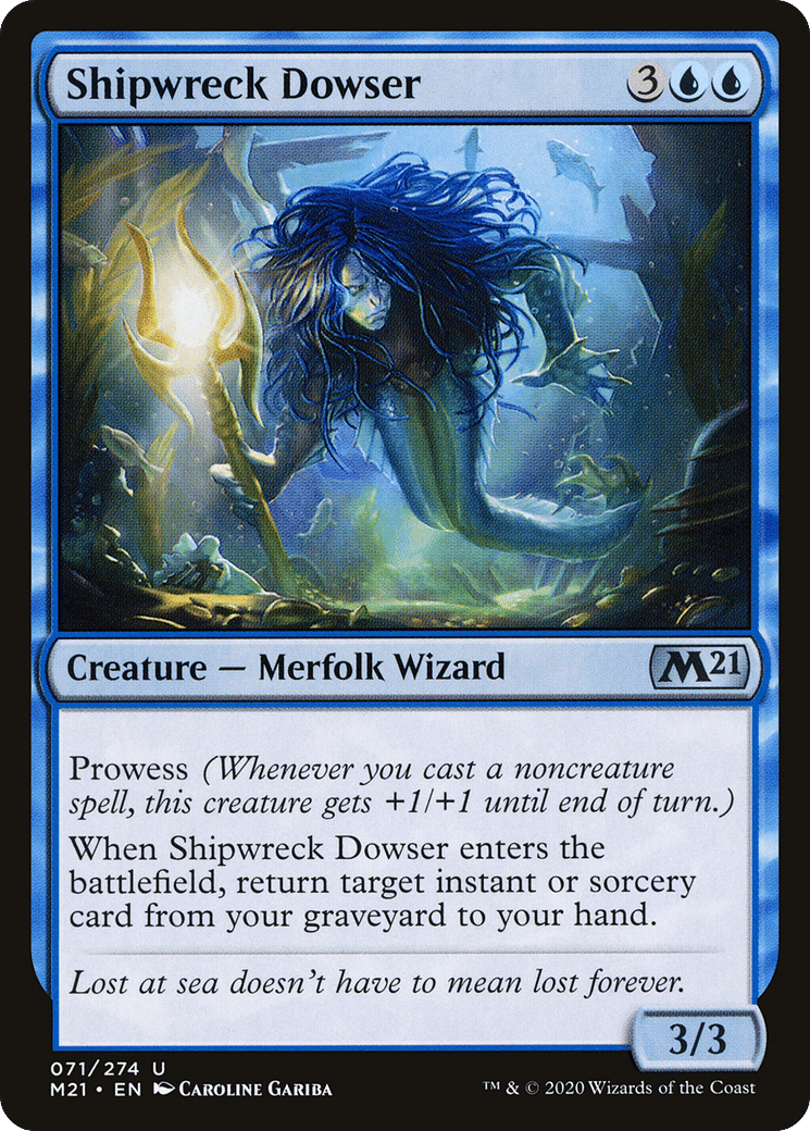 Shipwreck Dowser — Core Set 2021 — Magic: The Gathering