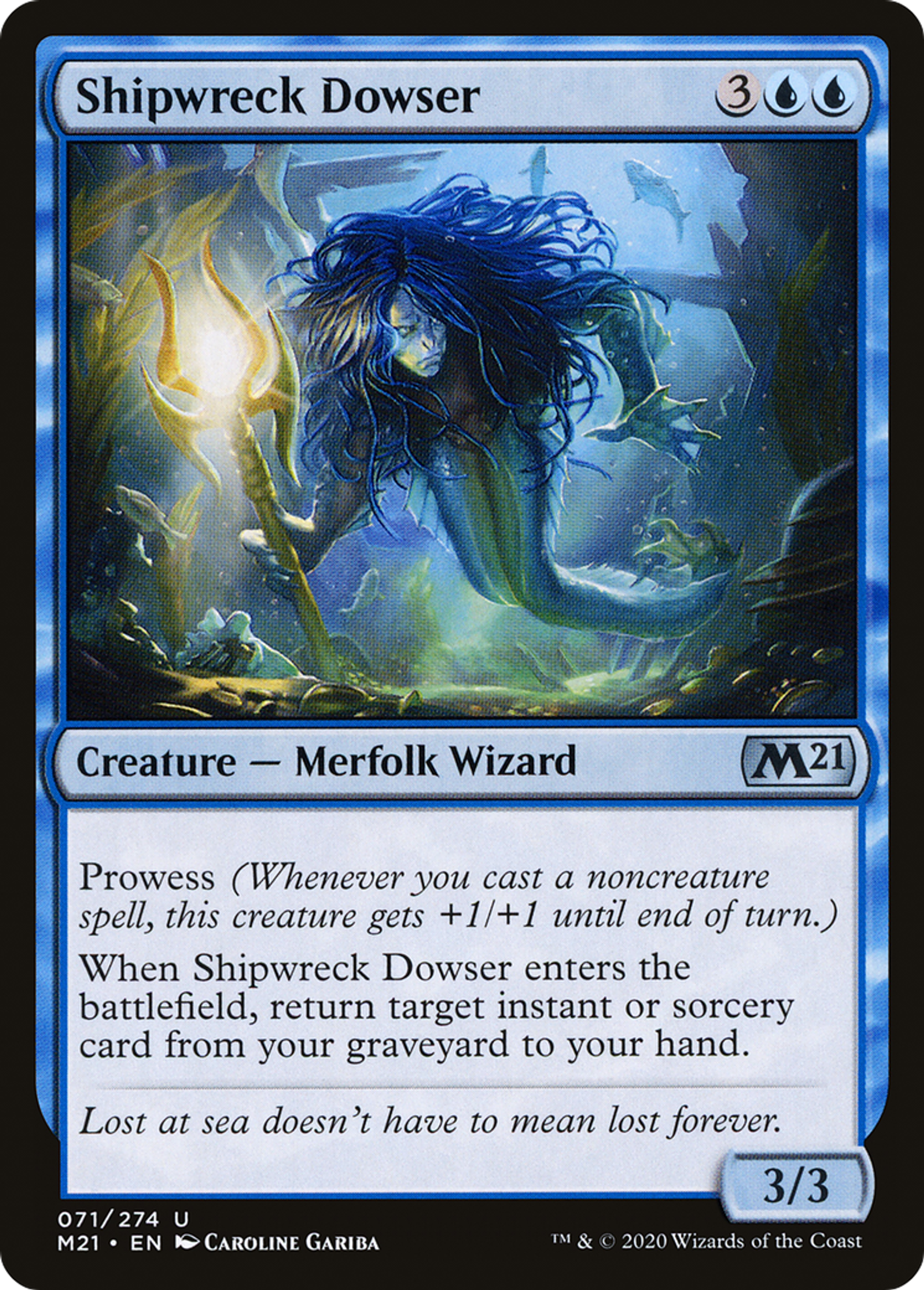 Sourcier des épaves — Core Set 2021 — Magic: The Gathering