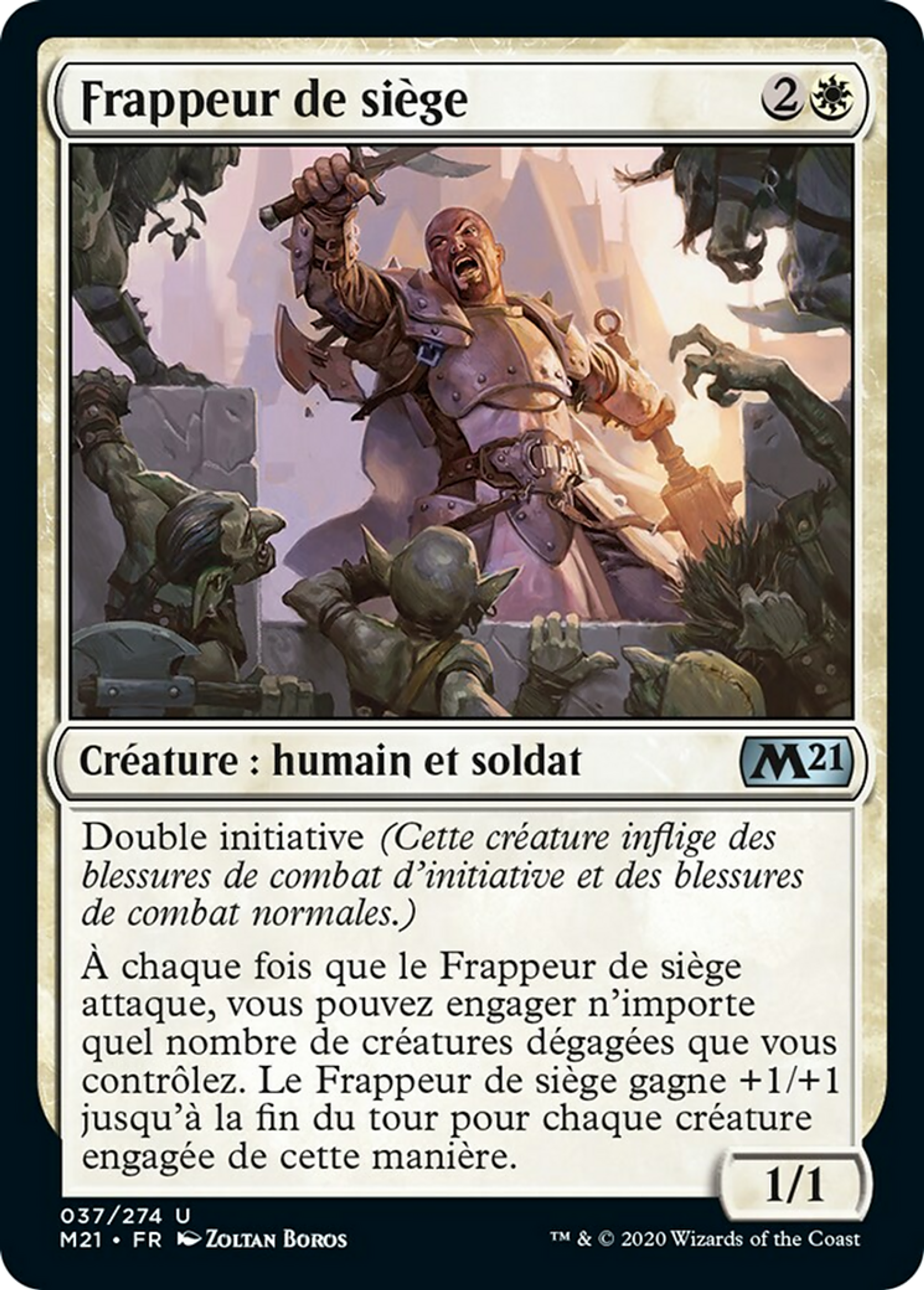 Frappeur de siège — Core Set 2021 — Magic: The Gathering