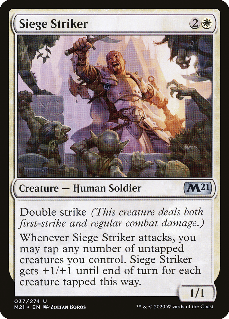 Frappeur de siège — Core Set 2021 — Magic: The Gathering