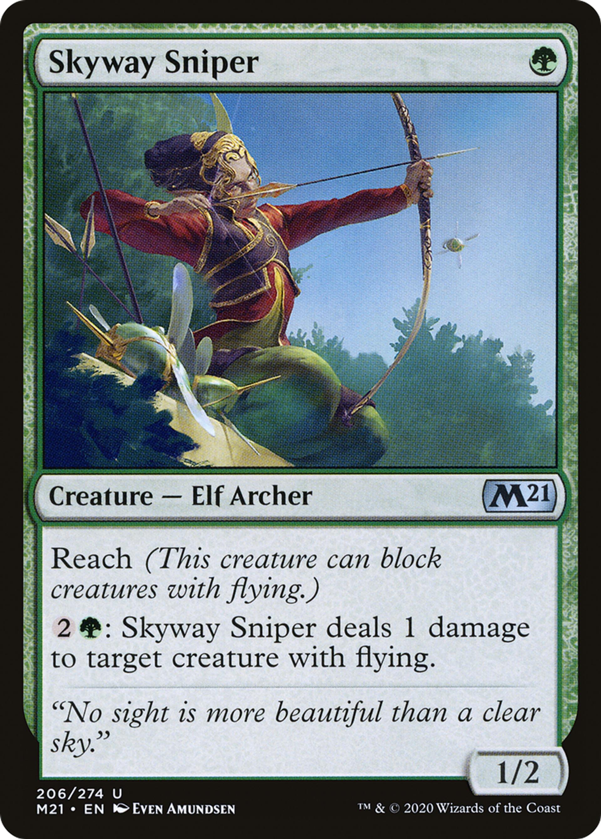 Skyway Sniper — Core Set 2021 — Magic: The Gathering