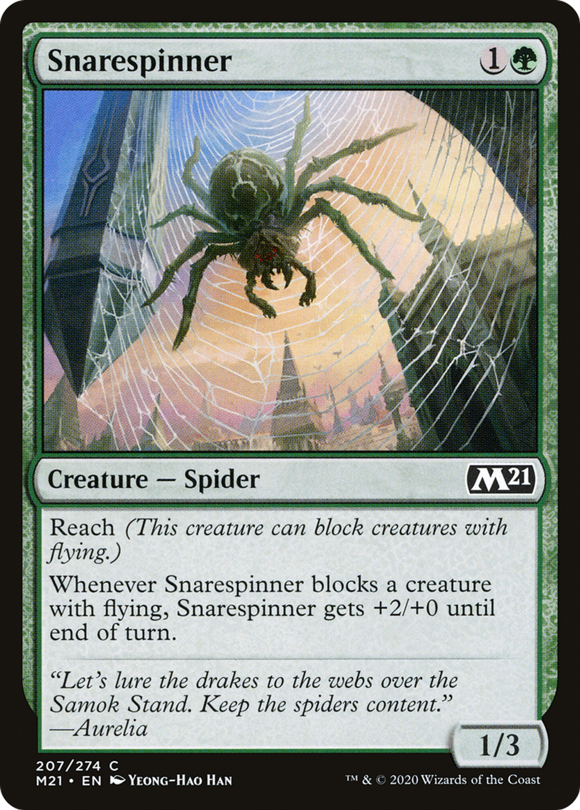 Snarespinner — Core Set 2021 — Magic: The Gathering