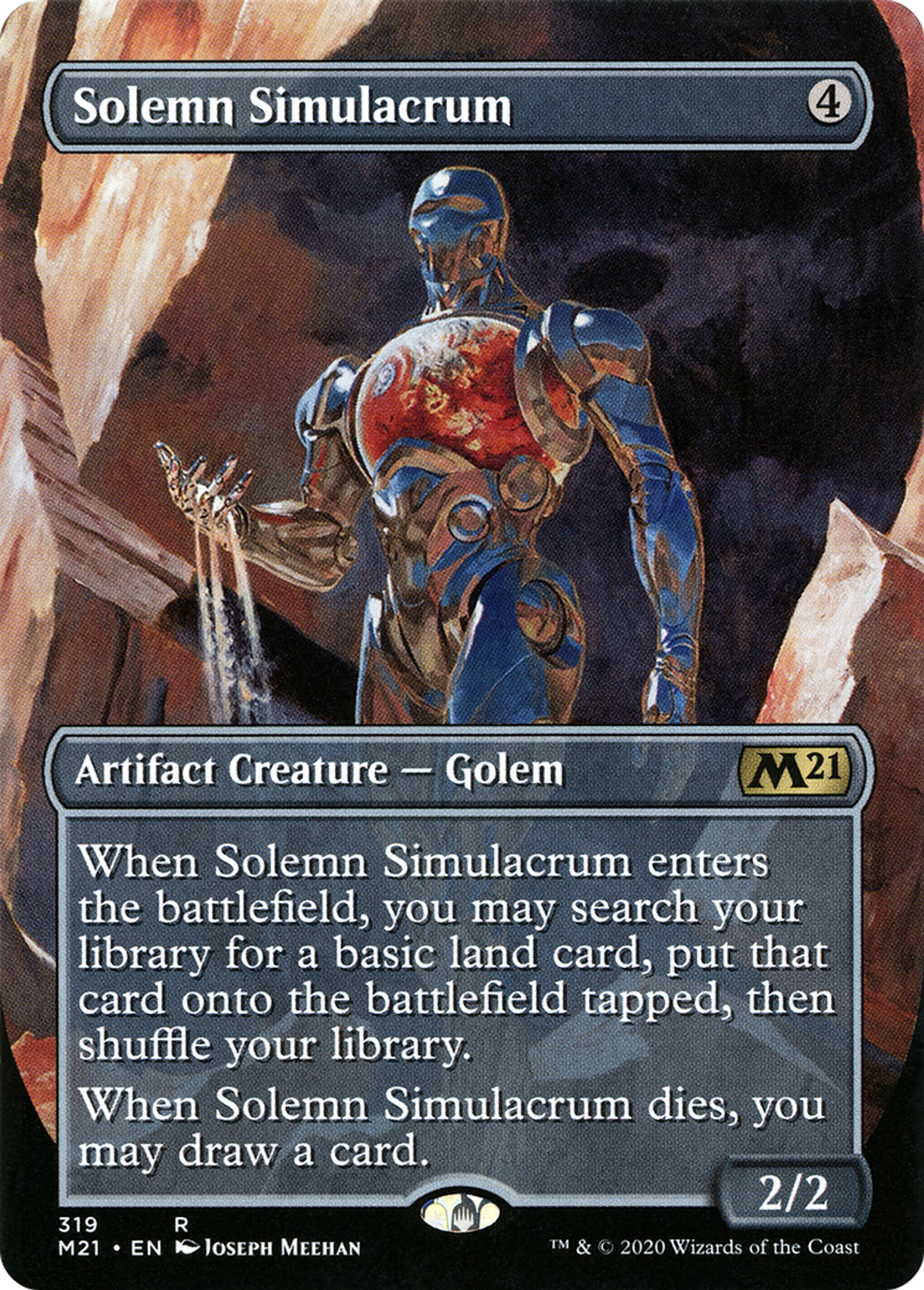 Solemn Simulacrum — Core Set 2021 — Magic: The Gathering
