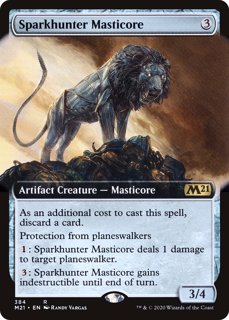 Sparkhunter Masticore — Core Set 2021 — Magic: The Gathering