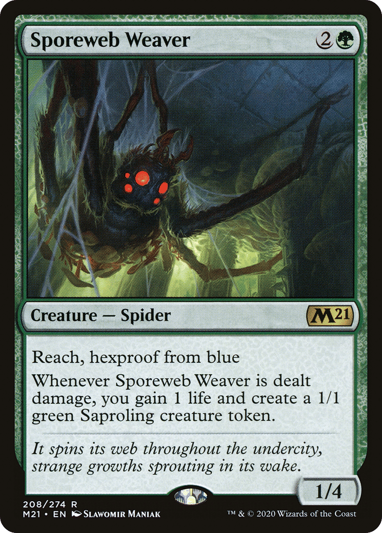 Sporeweb Weaver — Core Set 2021 — Magic: The Gathering