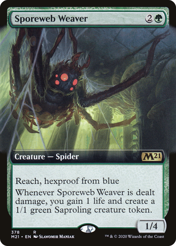Sporeweb Weaver — Core Set 2021 — Magic: The Gathering