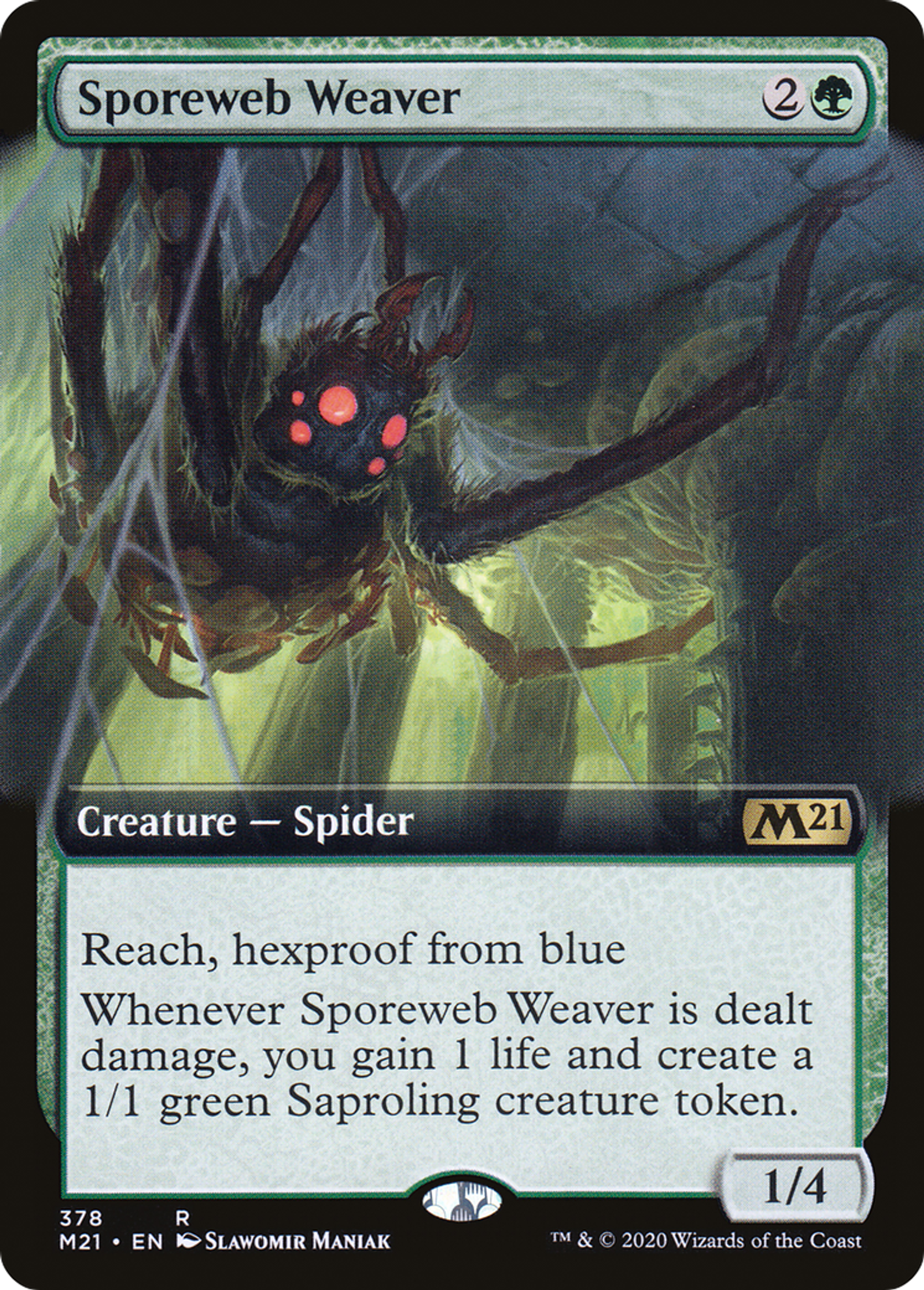 Sporeweb Weaver — Core Set 2021 — Magic: The Gathering
