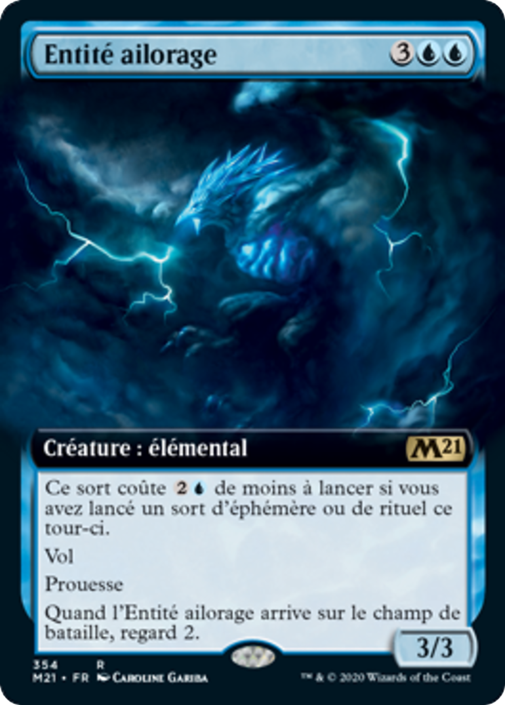 Entité ailorage — Core Set 2021 — Magic: The Gathering