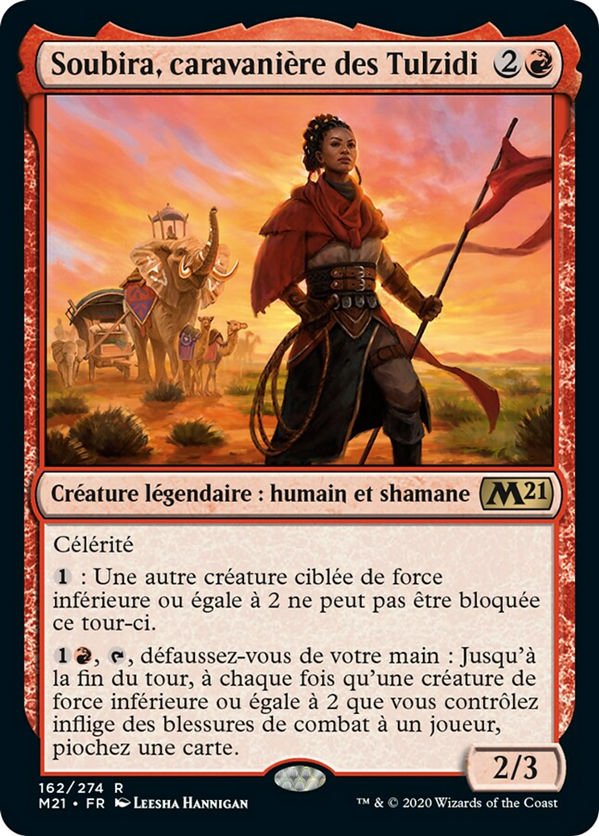 Soubira, caravanière des Tulzidi — Core Set 2021 — Magic: The Gathering