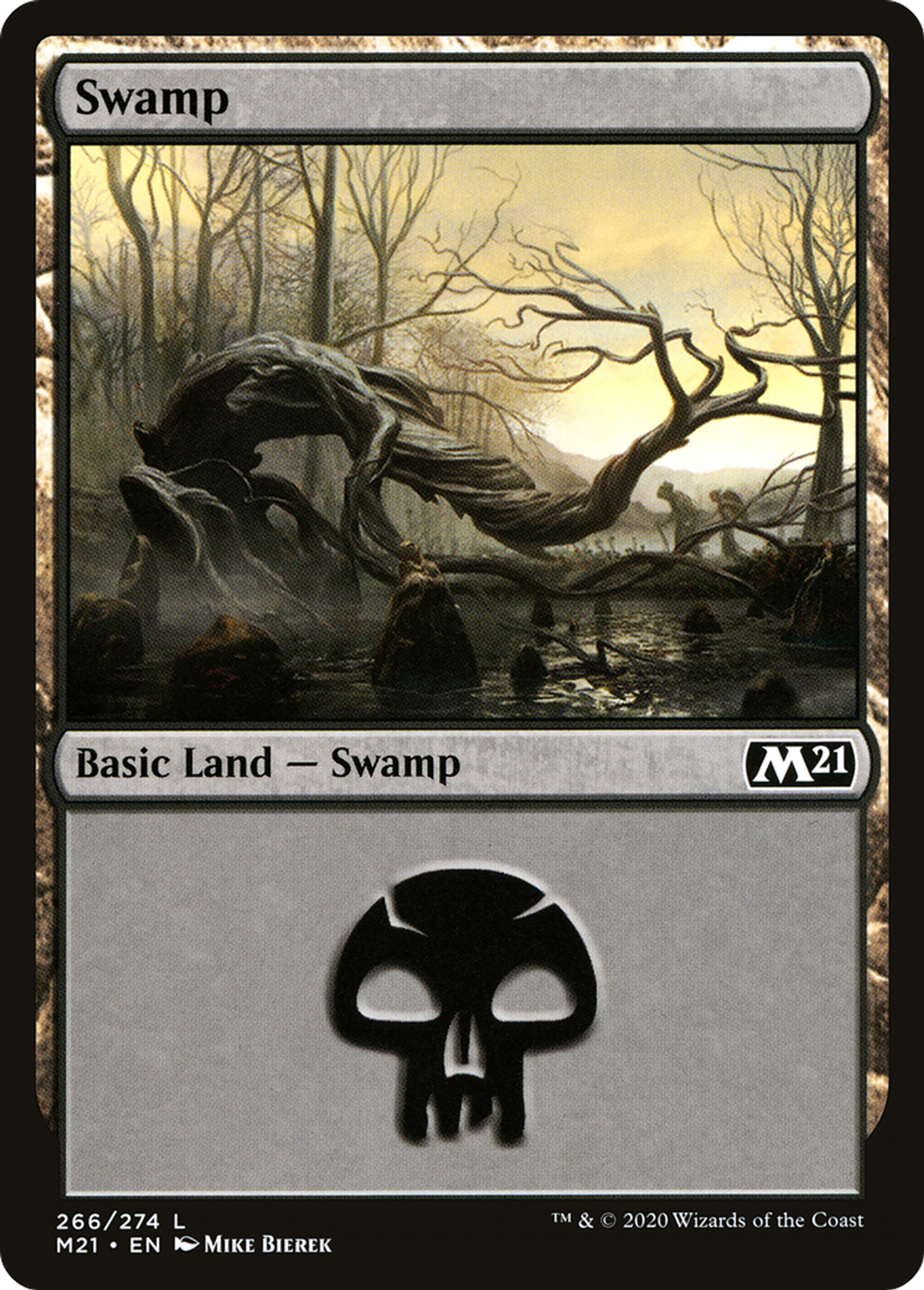 Swamp — Core Set 2021 — Magic: The Gathering