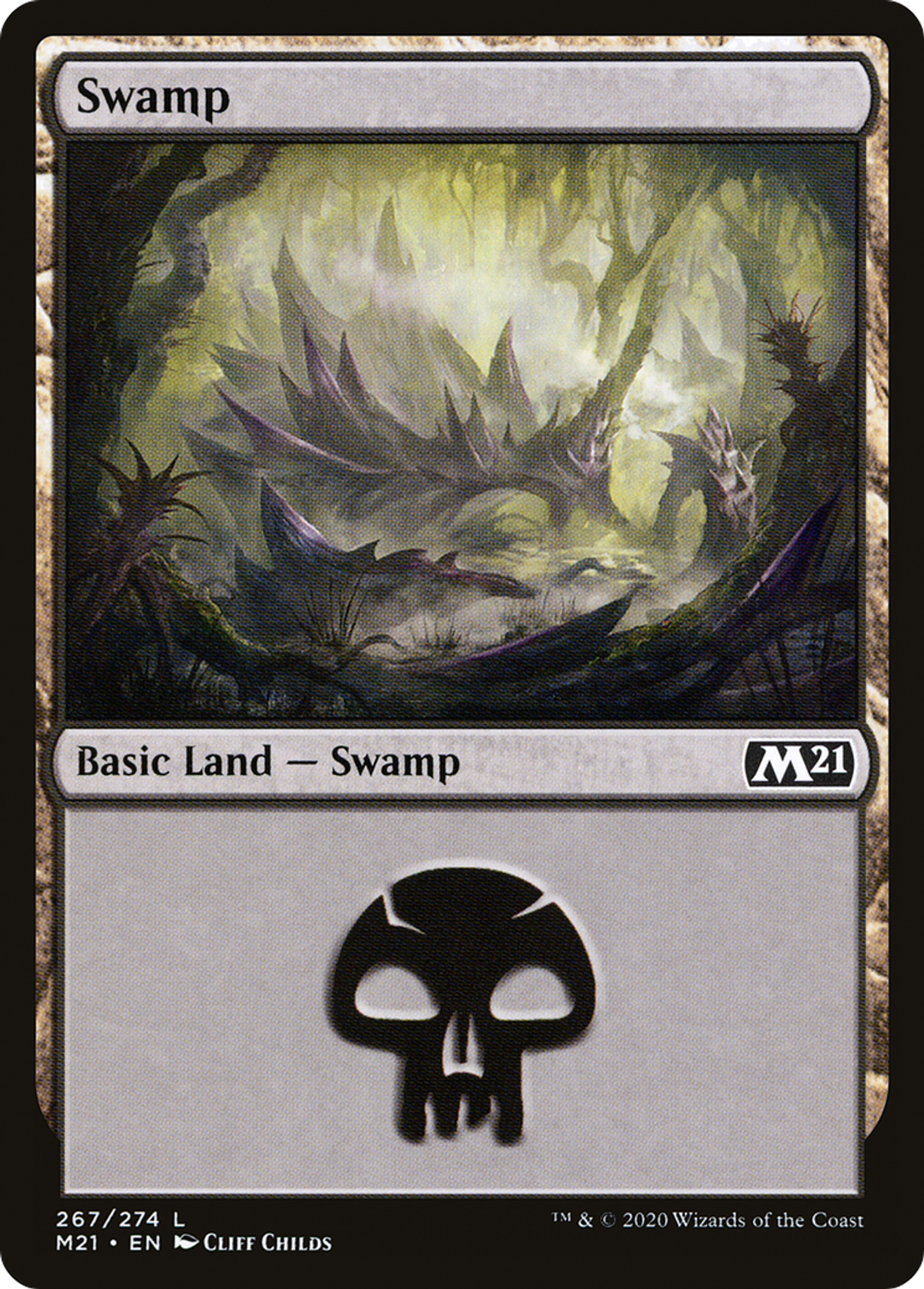 Swamp — Core Set 2021 — Magic: The Gathering