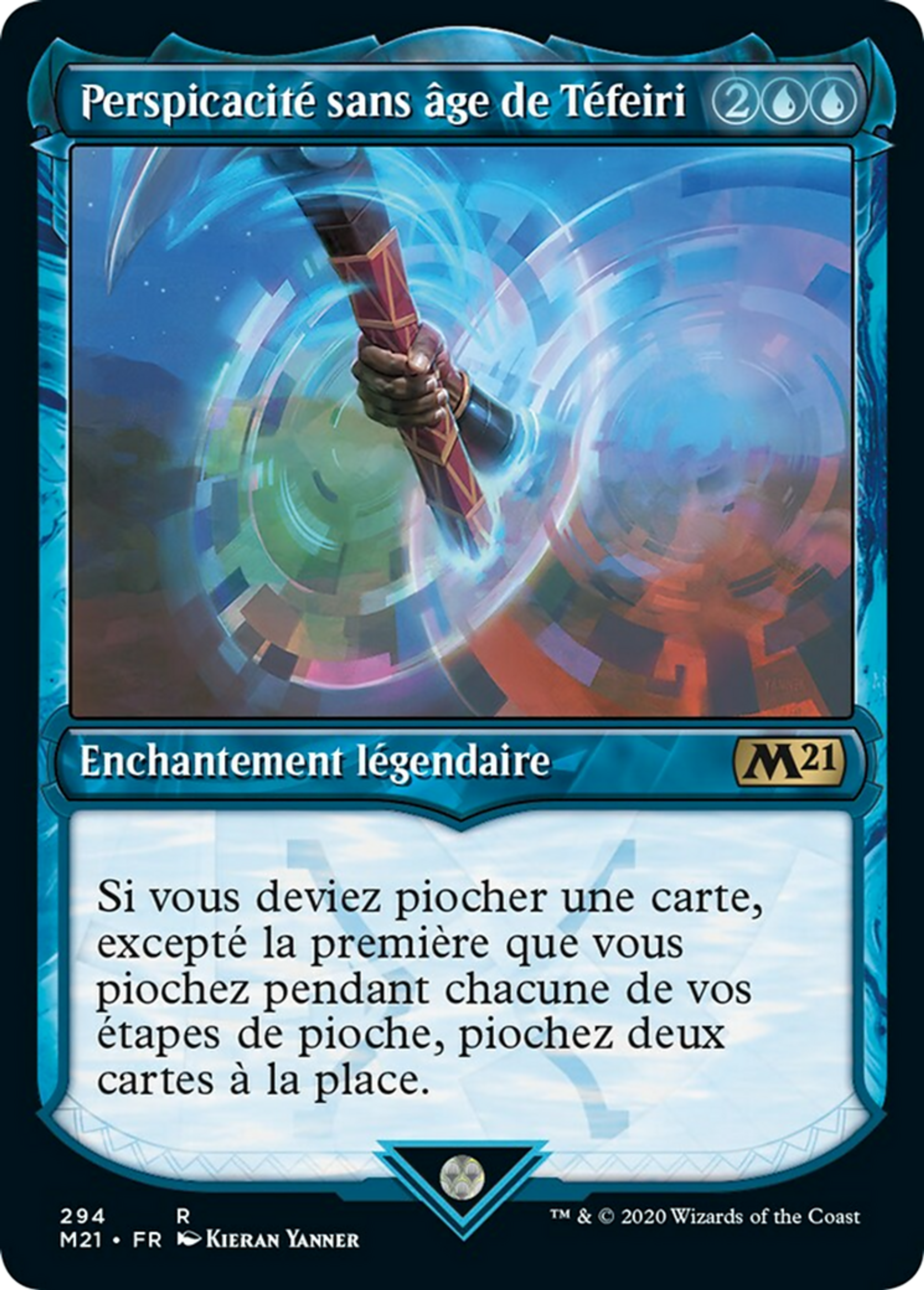 Perspicacité sans âge de Téfeiri — Core Set 2021 — Magic: The Gathering