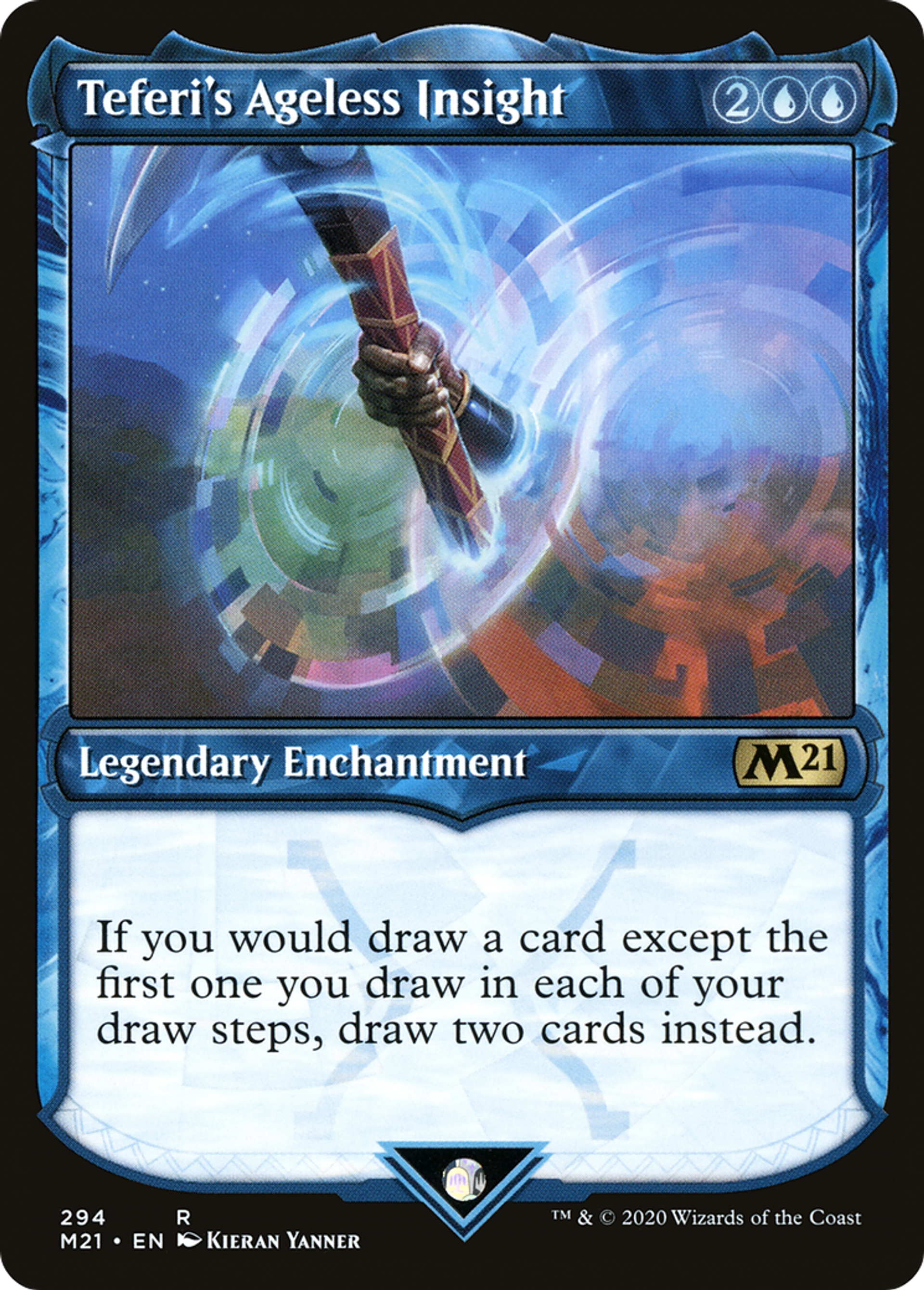Perspicacité sans âge de Téfeiri — Core Set 2021 — Magic: The Gathering