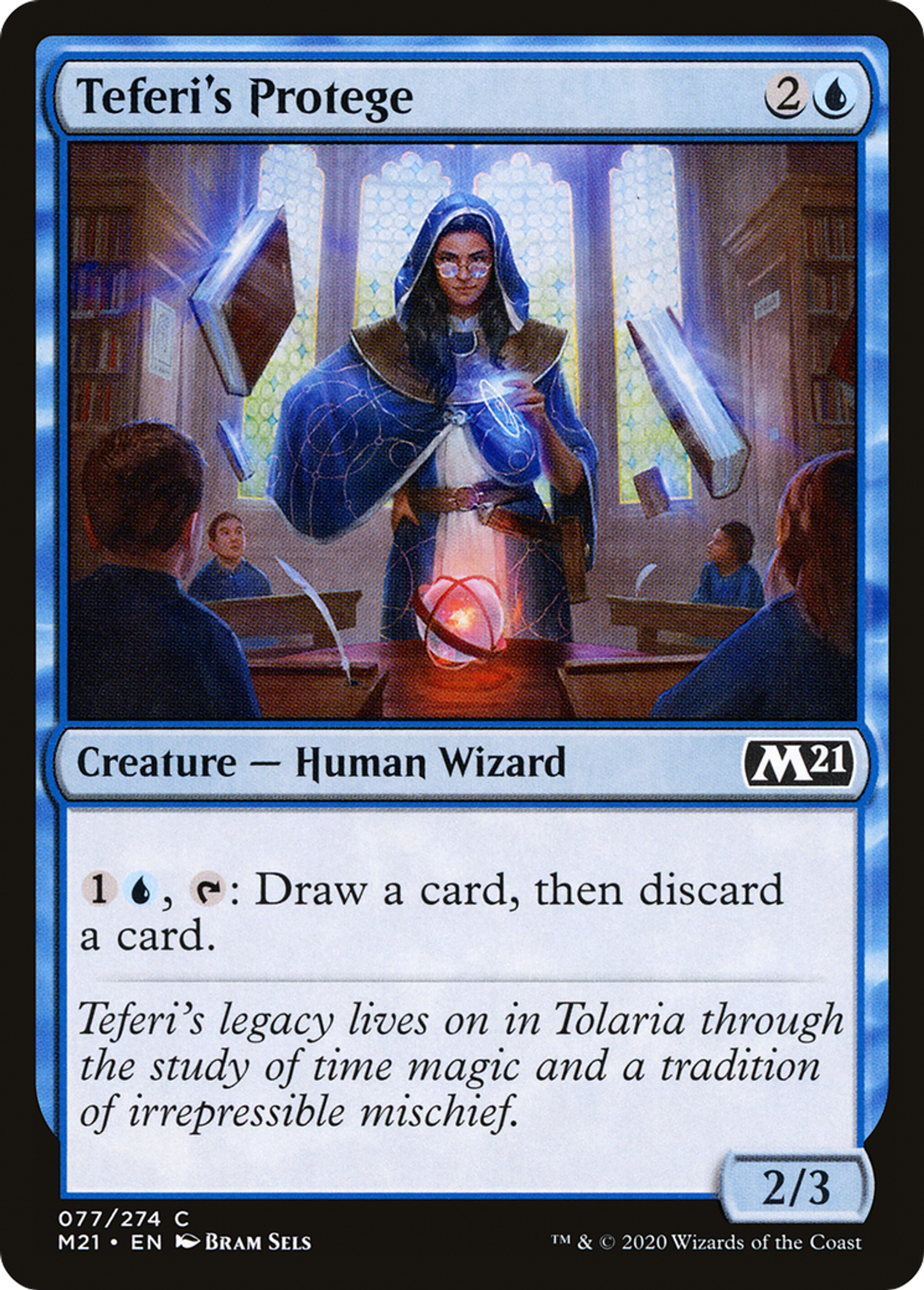 Teferi's Protege — Core Set 2021 — Magic: The Gathering