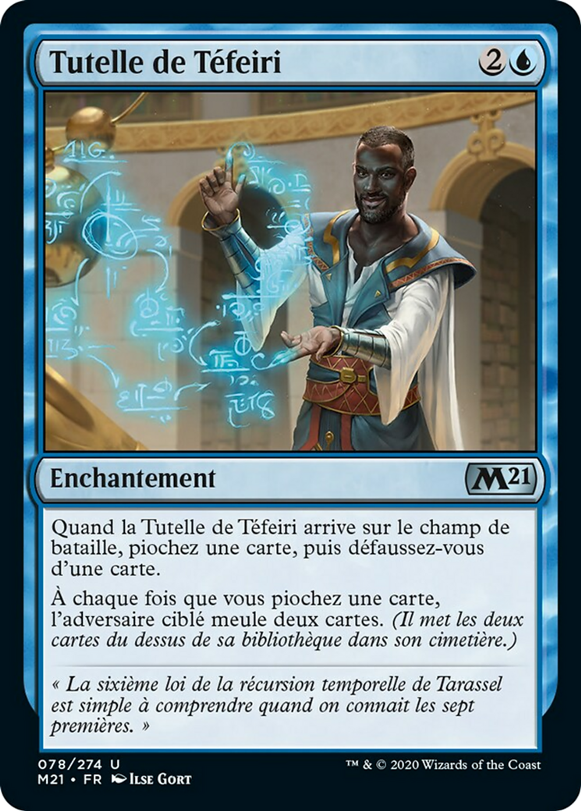 Tutelle de Téfeiri — Core Set 2021 — Magic: The Gathering