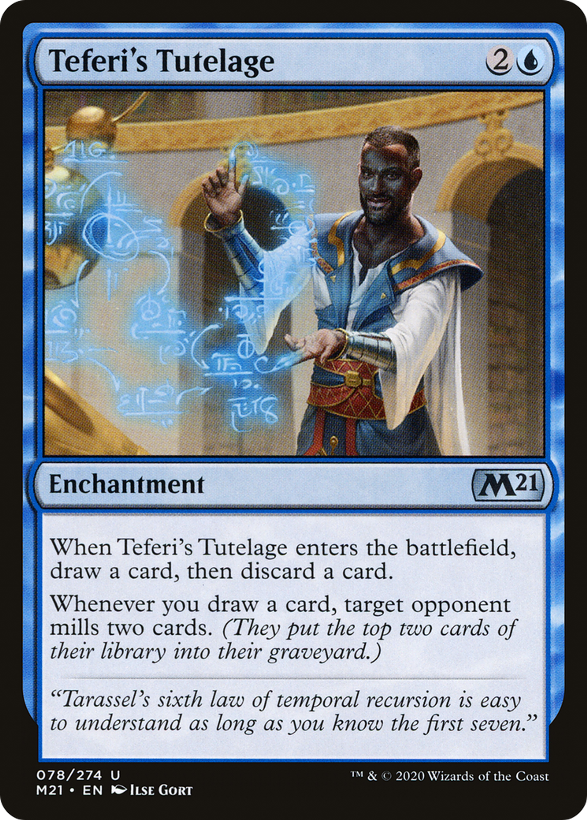 Teferi's Tutelage — Core Set 2021 — Magic: The Gathering