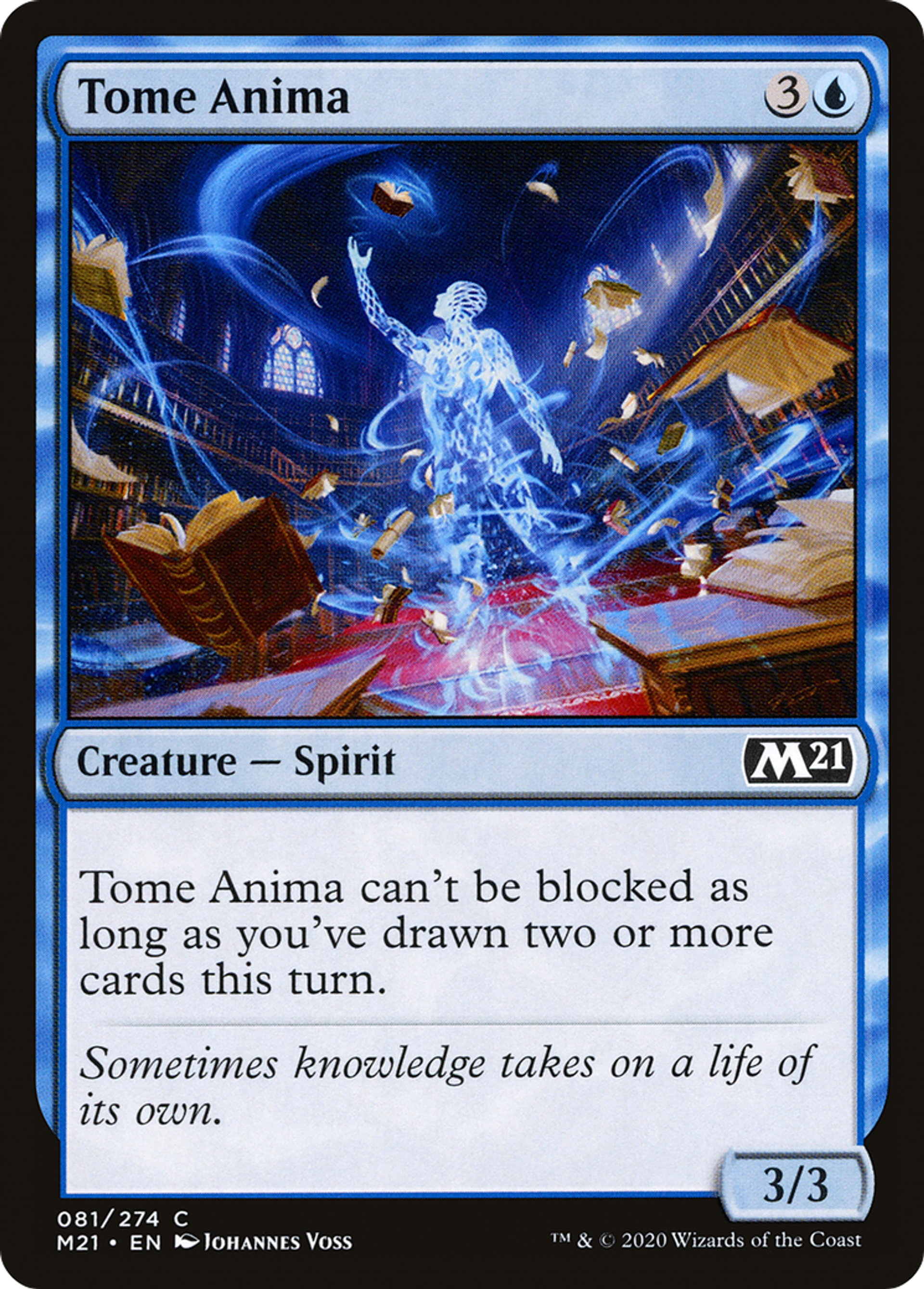 Tome Anima — Core Set 2021 — Magic: The Gathering