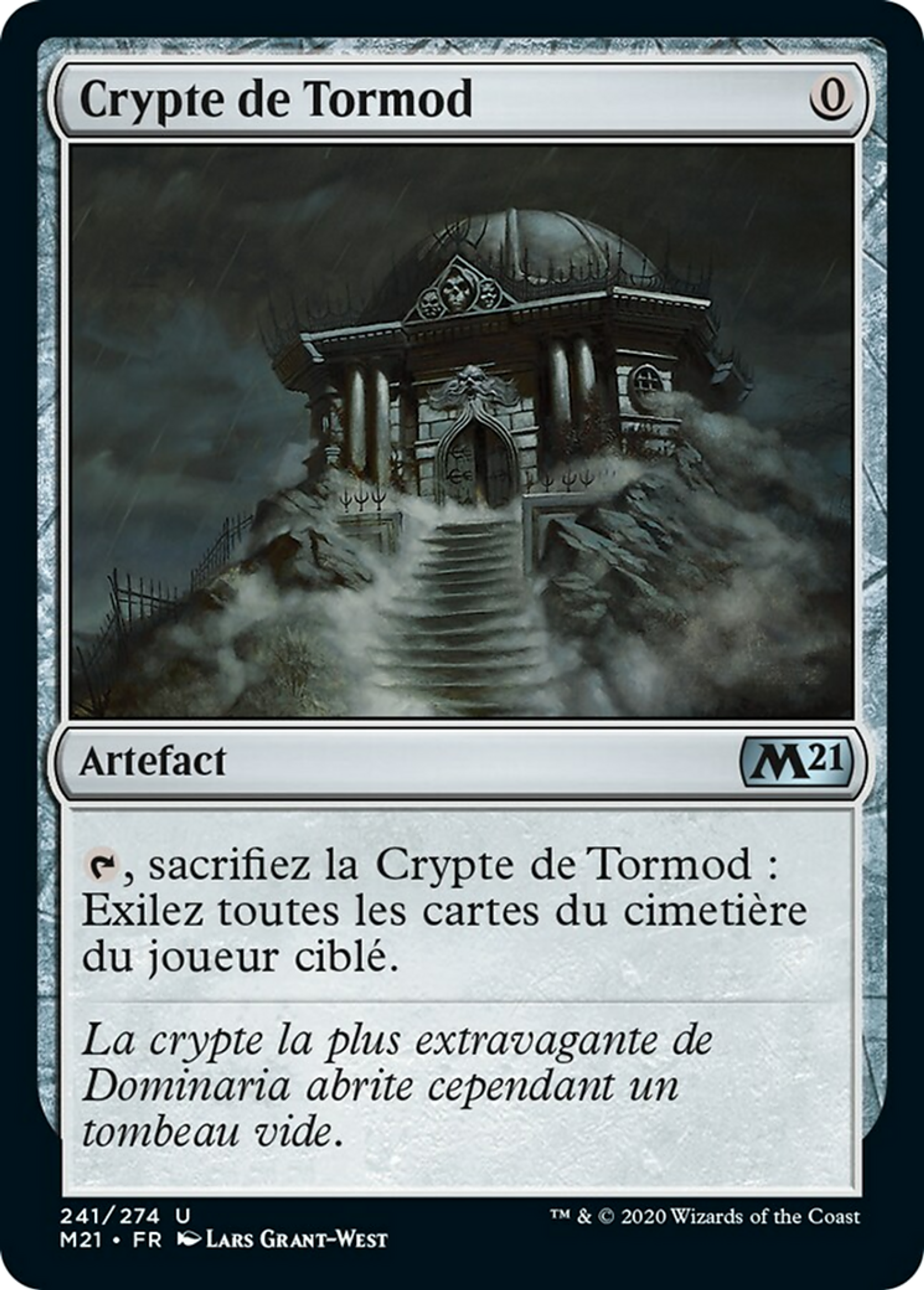 Crypte de Tormod — Core Set 2021 — Magic: The Gathering