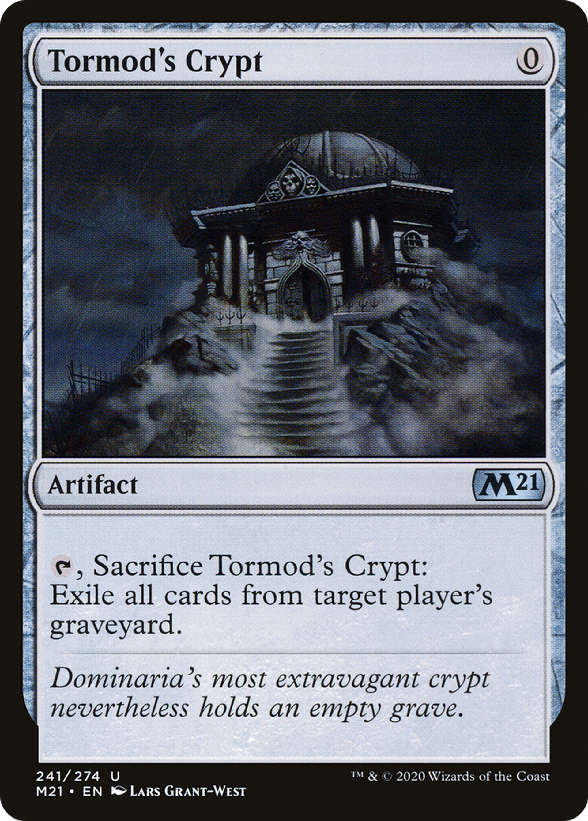Tormod's Crypt — Core Set 2021 — Magic: The Gathering