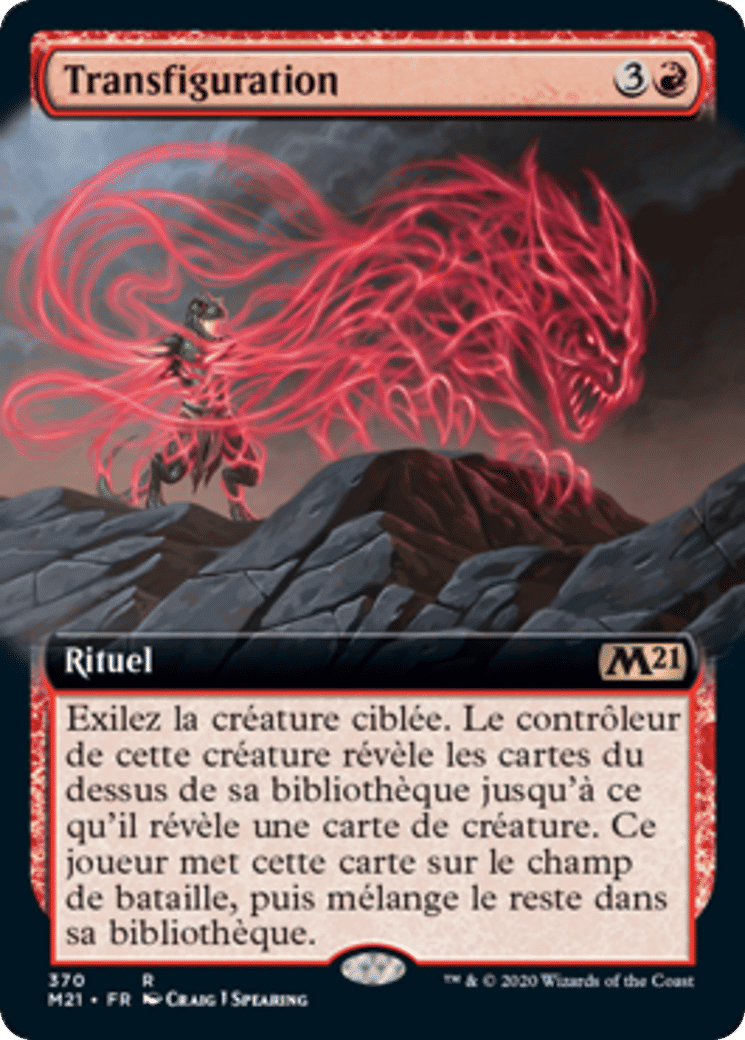 Transfiguration — Core Set 2021 — Magic: The Gathering