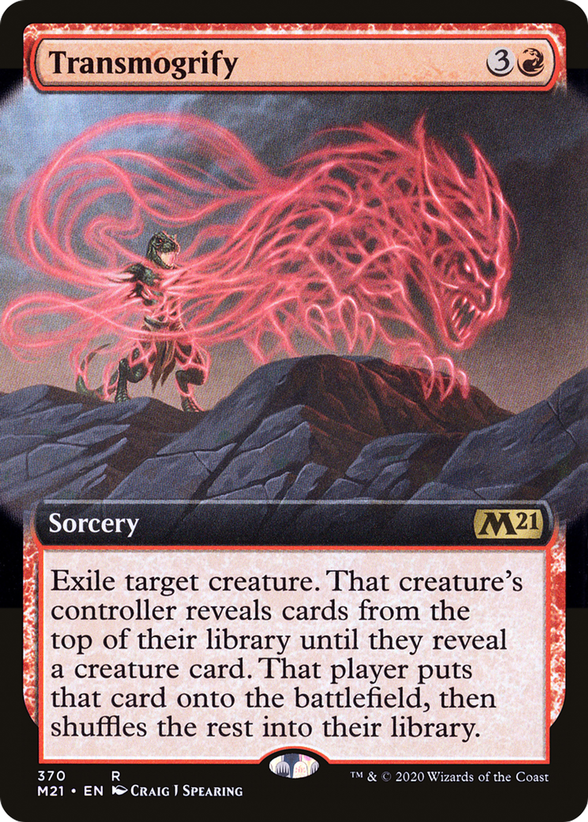 Transmogrify — Core Set 2021 — Magic: The Gathering