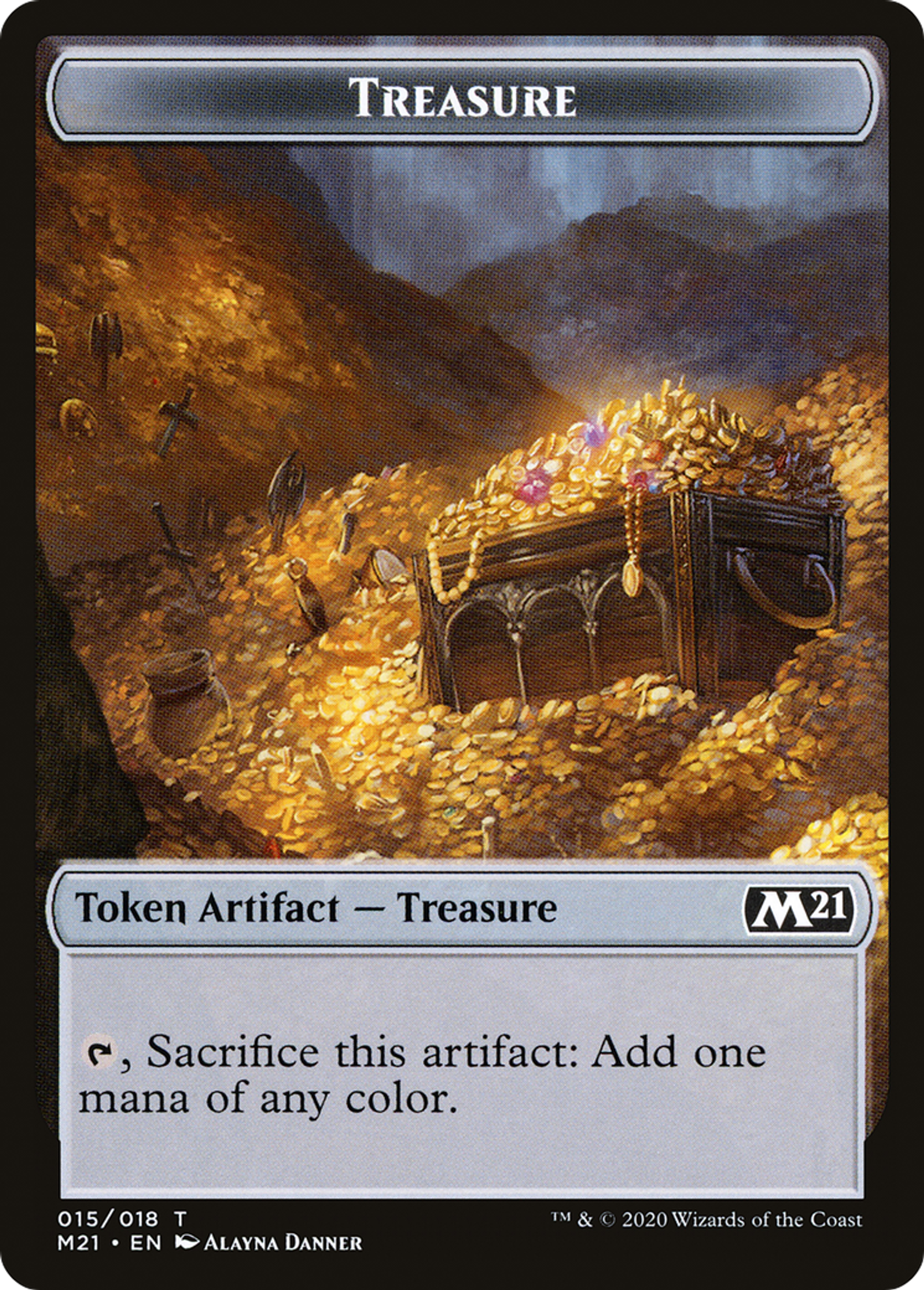 Treasure — Core Set 2021 — Magic: The Gathering