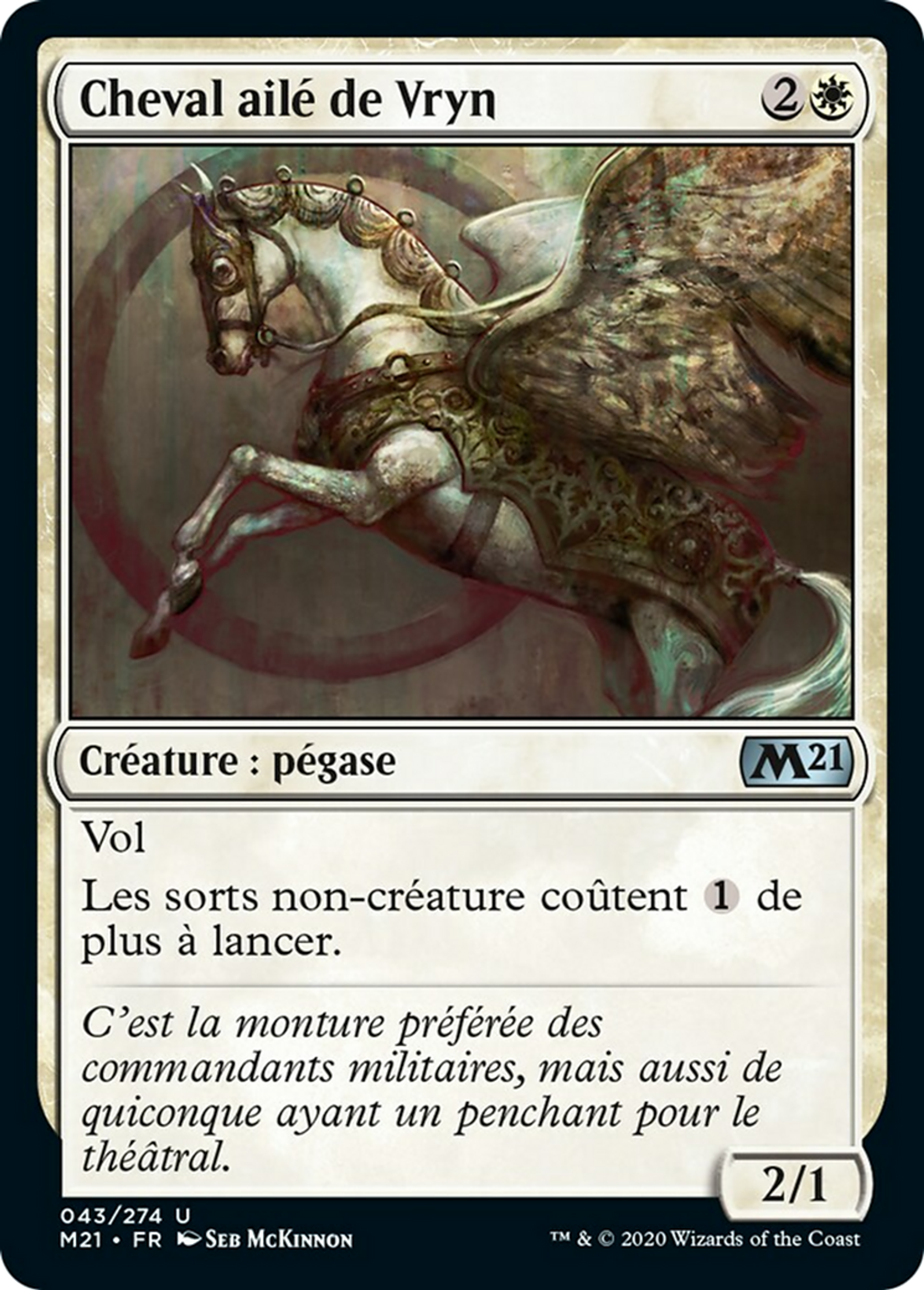 Cheval ailé de Vryn — Core Set 2021 — Magic: The Gathering