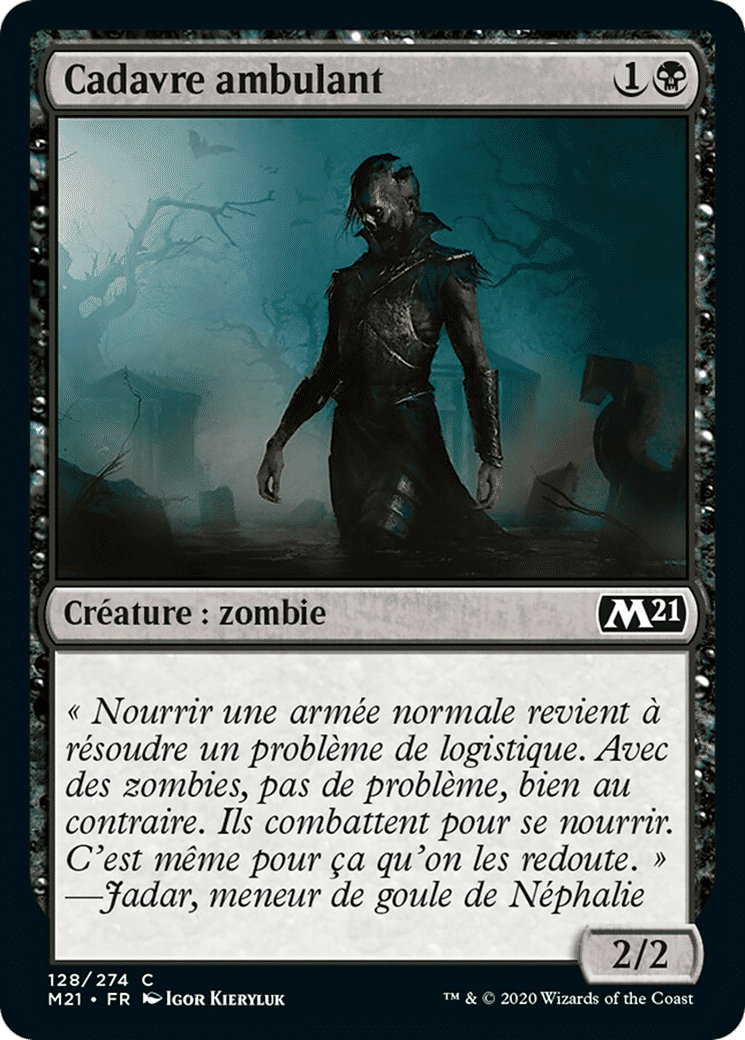 Cadavre ambulant — Core Set 2021 — Magic: The Gathering