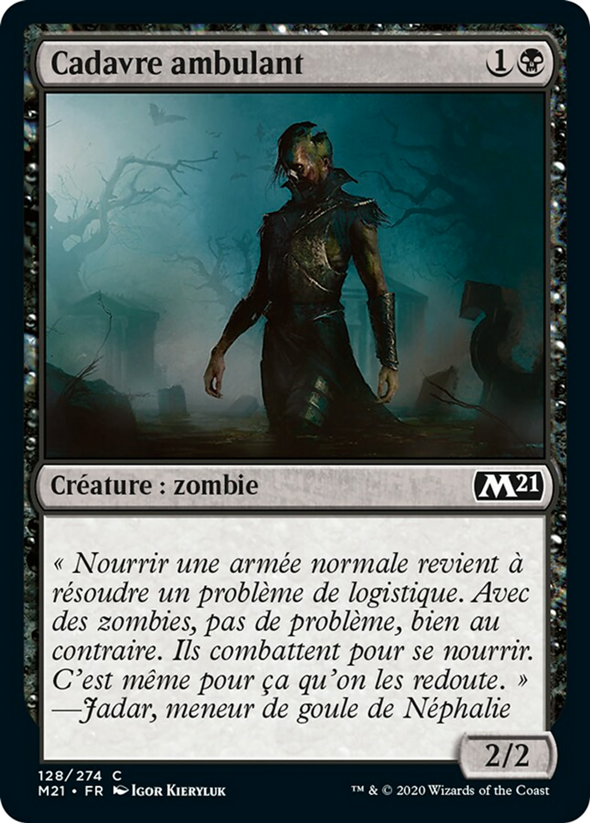 Cadavre ambulant — Core Set 2021 — Magic: The Gathering