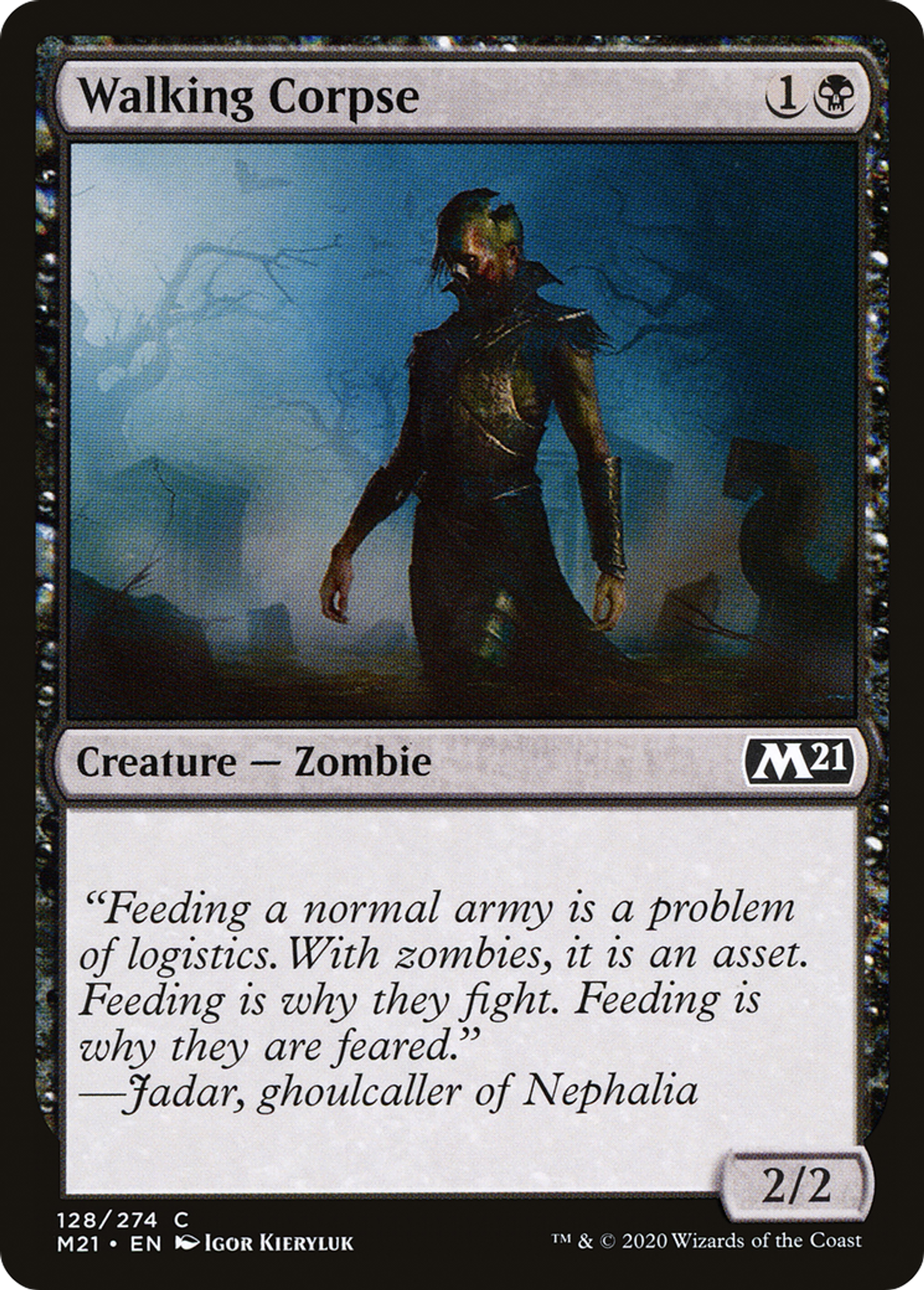 Cadavre ambulant — Core Set 2021 — Magic: The Gathering