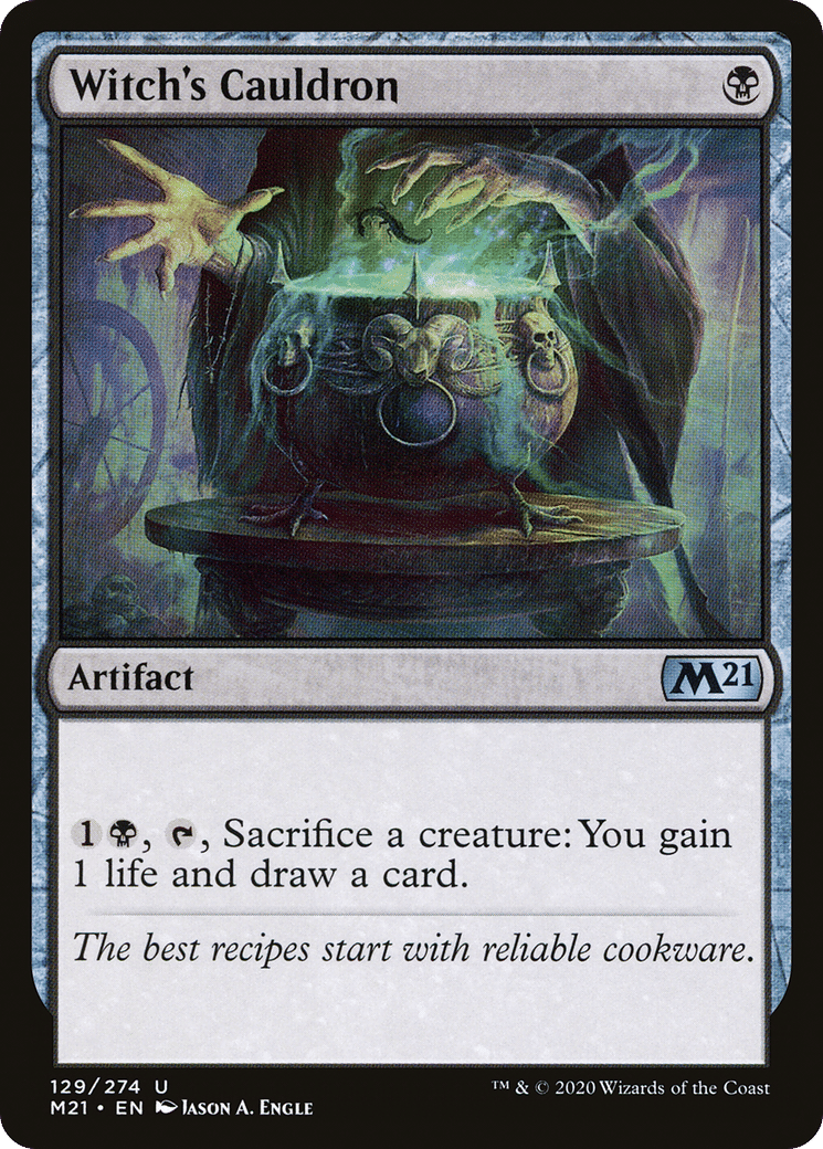 Witch's Cauldron — Core Set 2021 — Magic: The Gathering