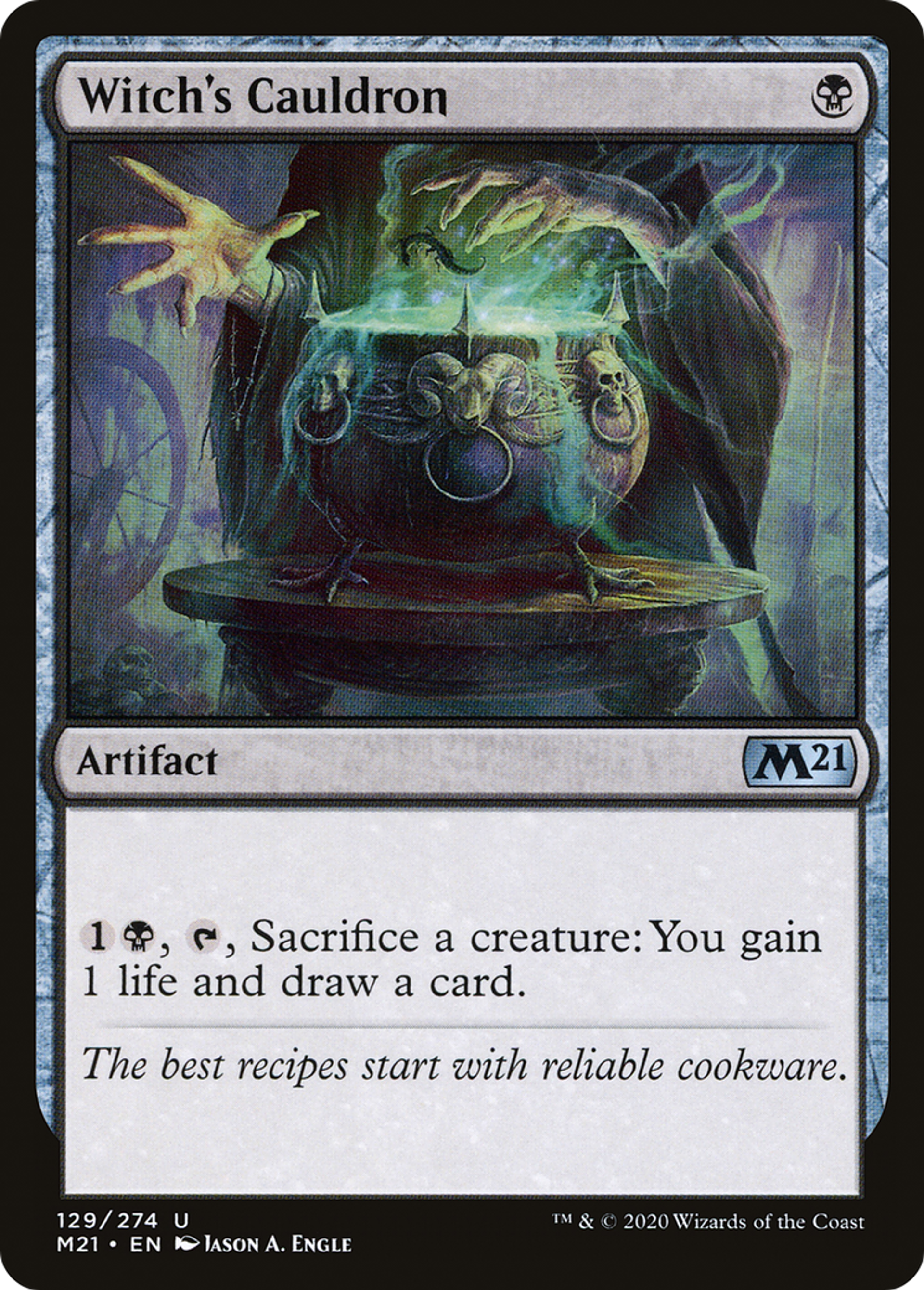 Witch's Cauldron — Core Set 2021 — Magic: The Gathering