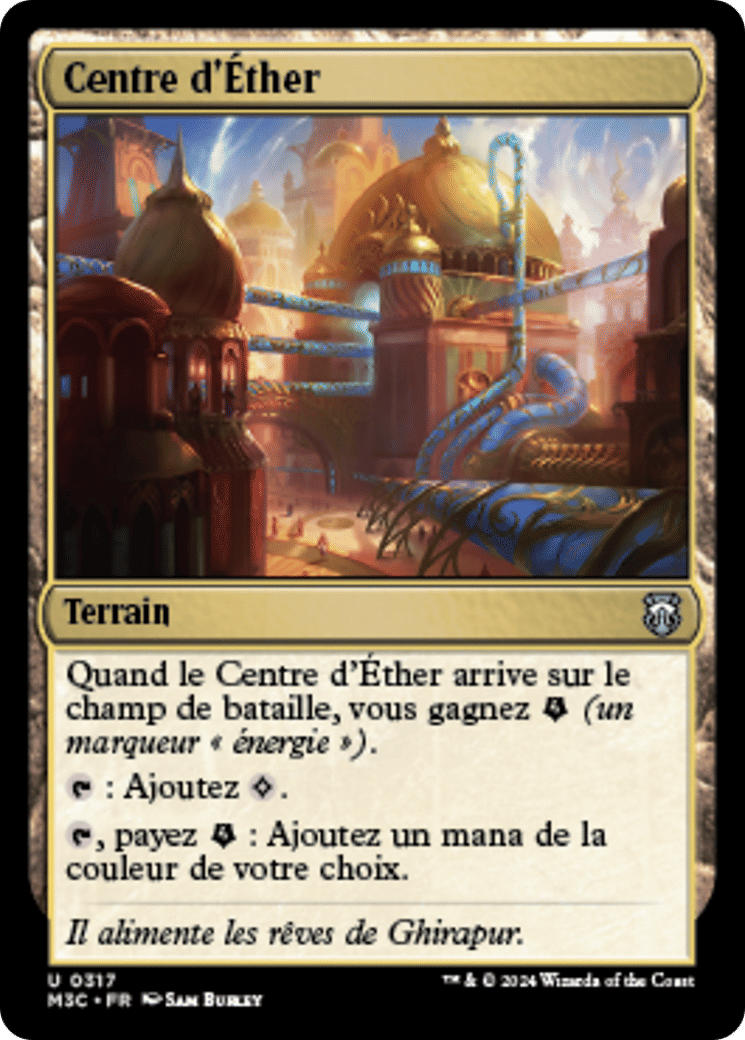 Centre d'Éther — Modern Horizons 3 Commander — Magic: The Gathering