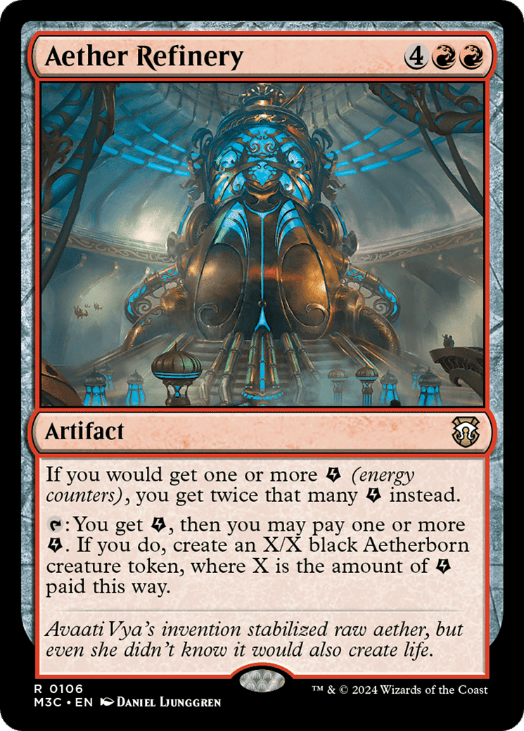 Aether Refinery — Modern Horizons 3 Commander — Magic: The Gathering