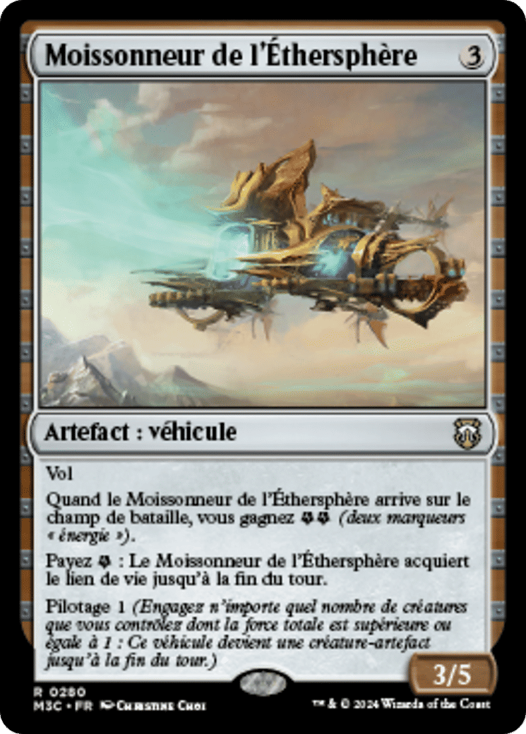 Moissonneur de l'Éthersphère from Modern Horizons 3 Commander - Magic: The Gathering