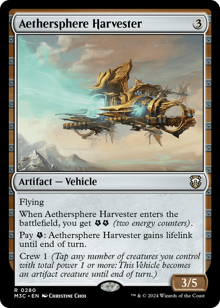 Aethersphere Harvester — Modern Horizons 3 Commander — Magic: The Gathering