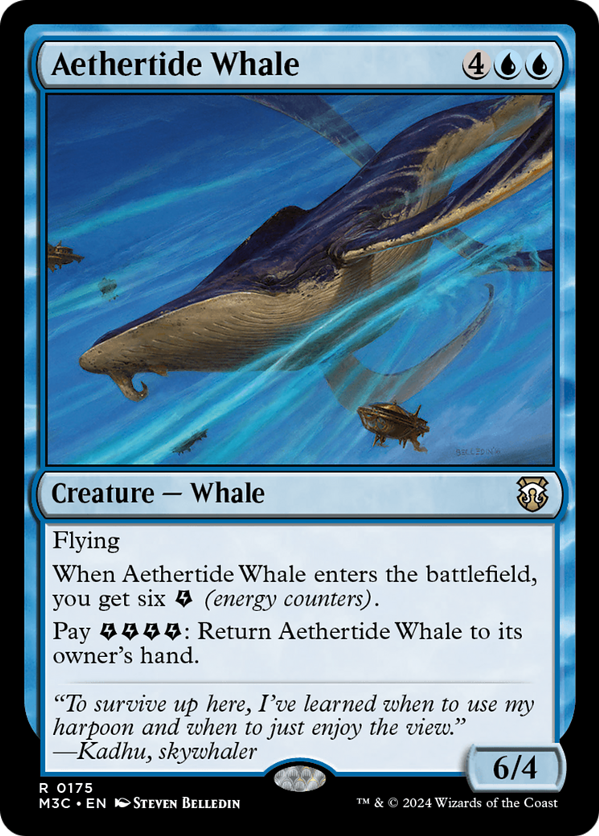 Baleine éthertidale — Modern Horizons 3 Commander — Magic: The Gathering