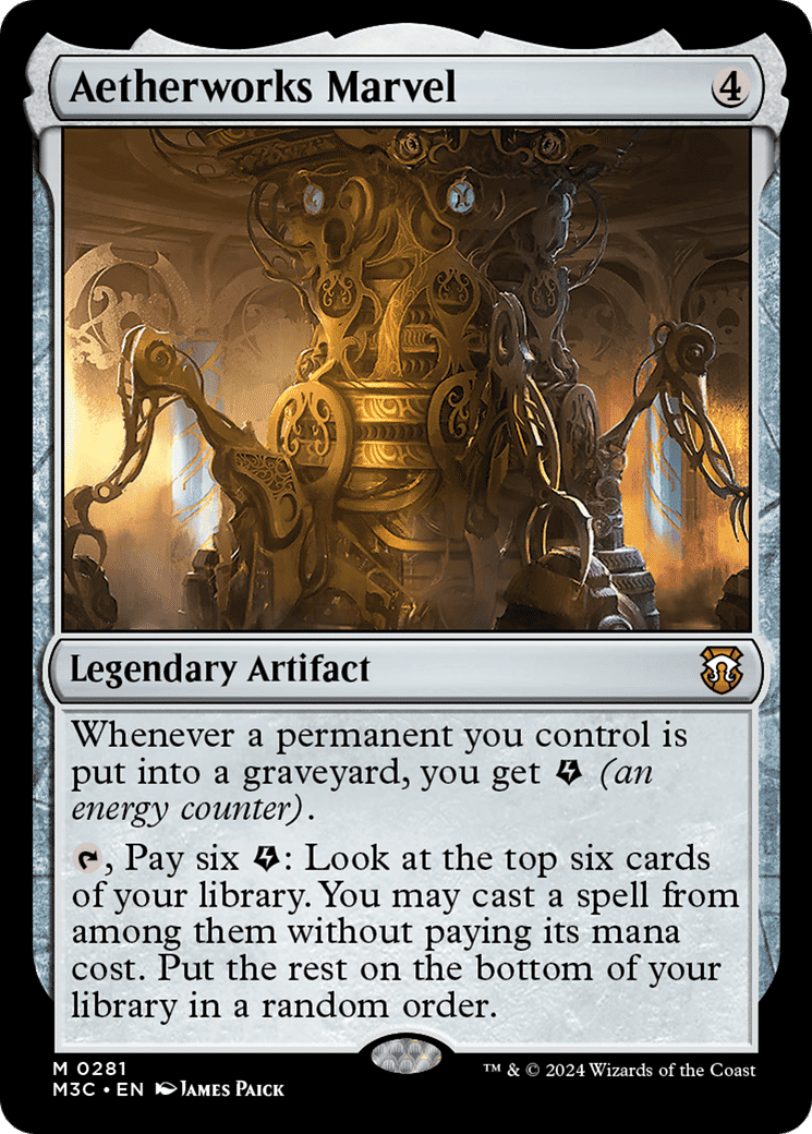 Aetherworks Marvel — Modern Horizons 3 Commander — Magic: The Gathering