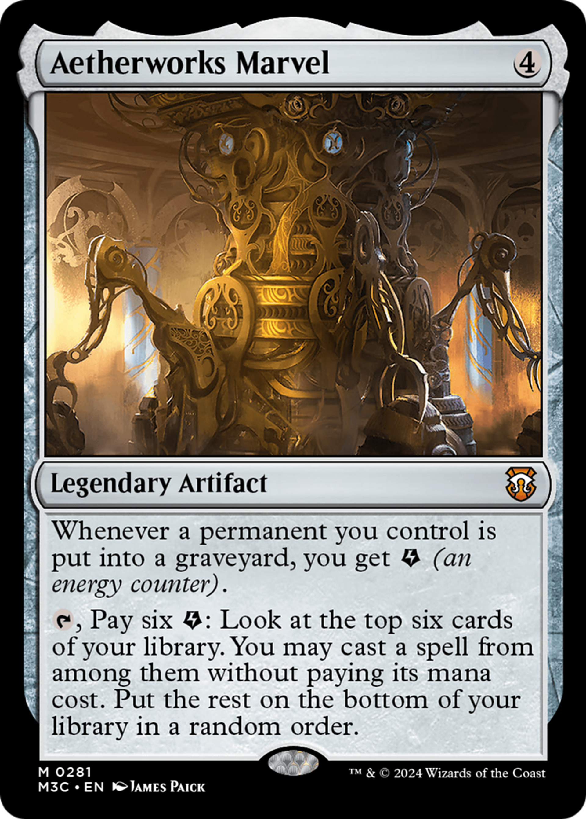 Pompe éthérique modèle — Modern Horizons 3 Commander — Magic: The Gathering