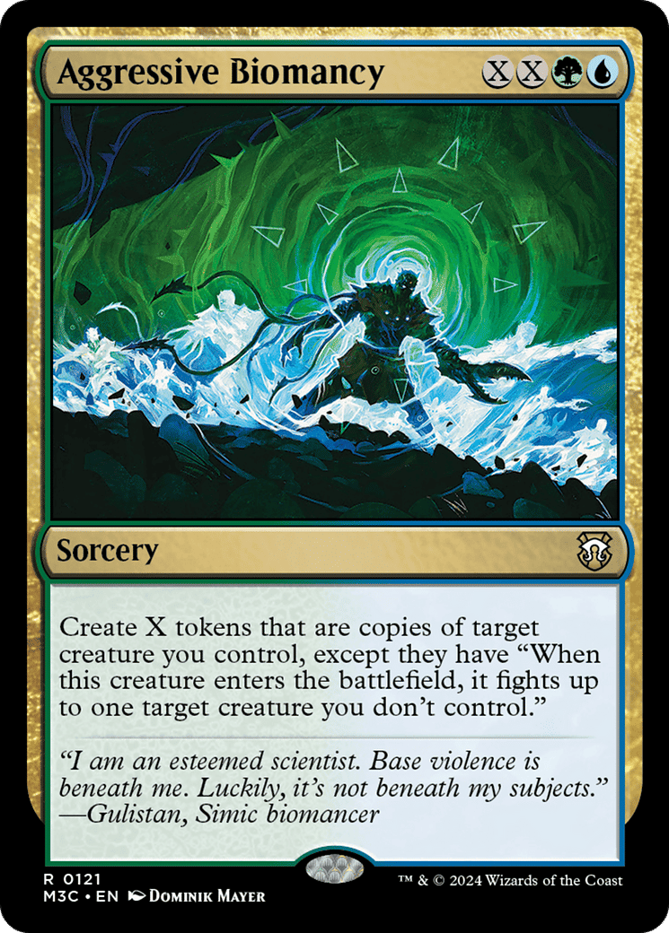Aggressive Biomancy — Modern Horizons 3 Commander — Magic: The Gathering
