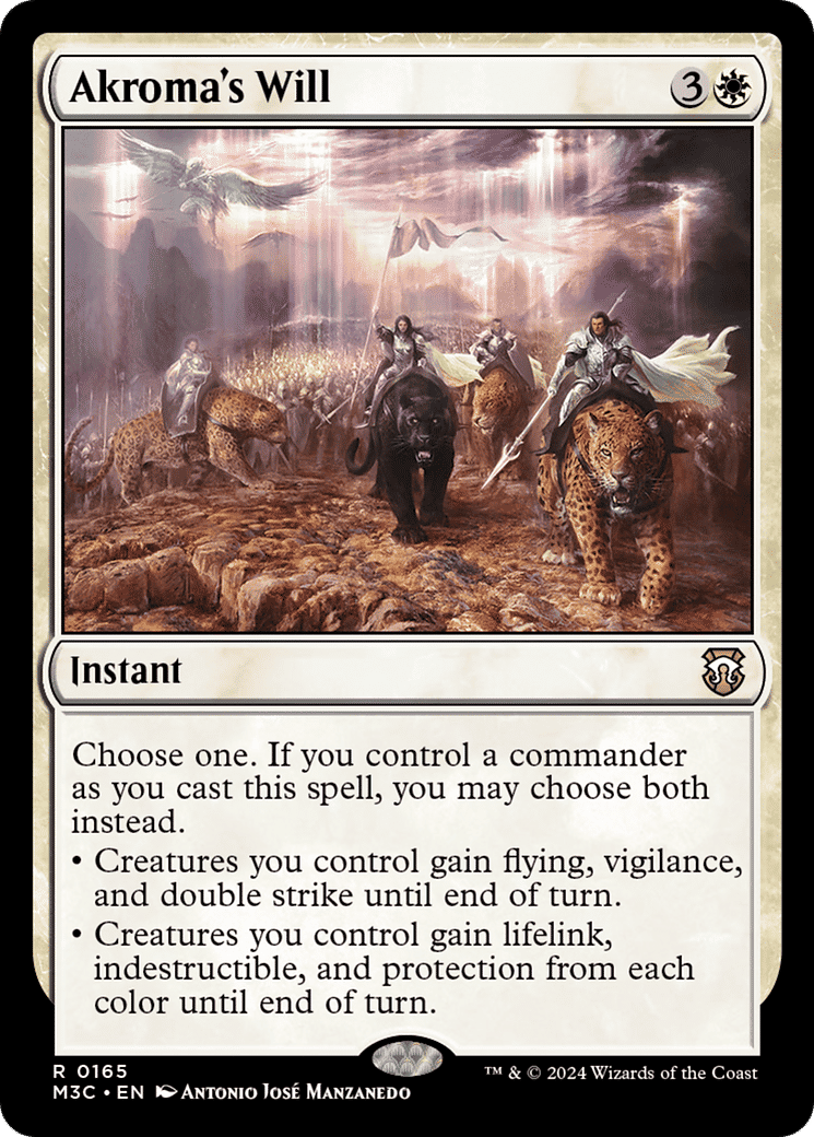 Akroma's Will — Modern Horizons 3 Commander — Magic: The Gathering