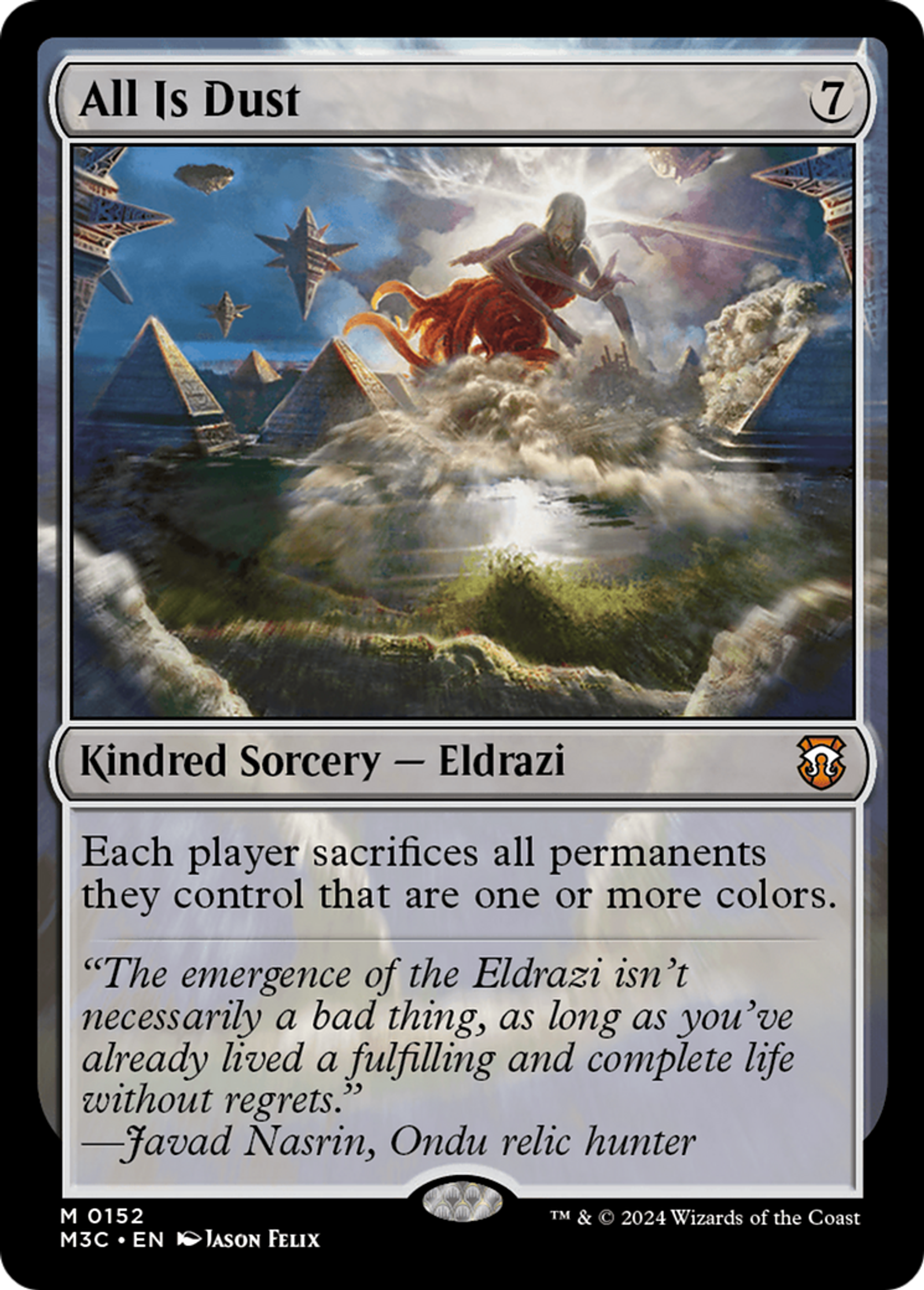 All Is Dust — Modern Horizons 3 Commander — Magic: The Gathering