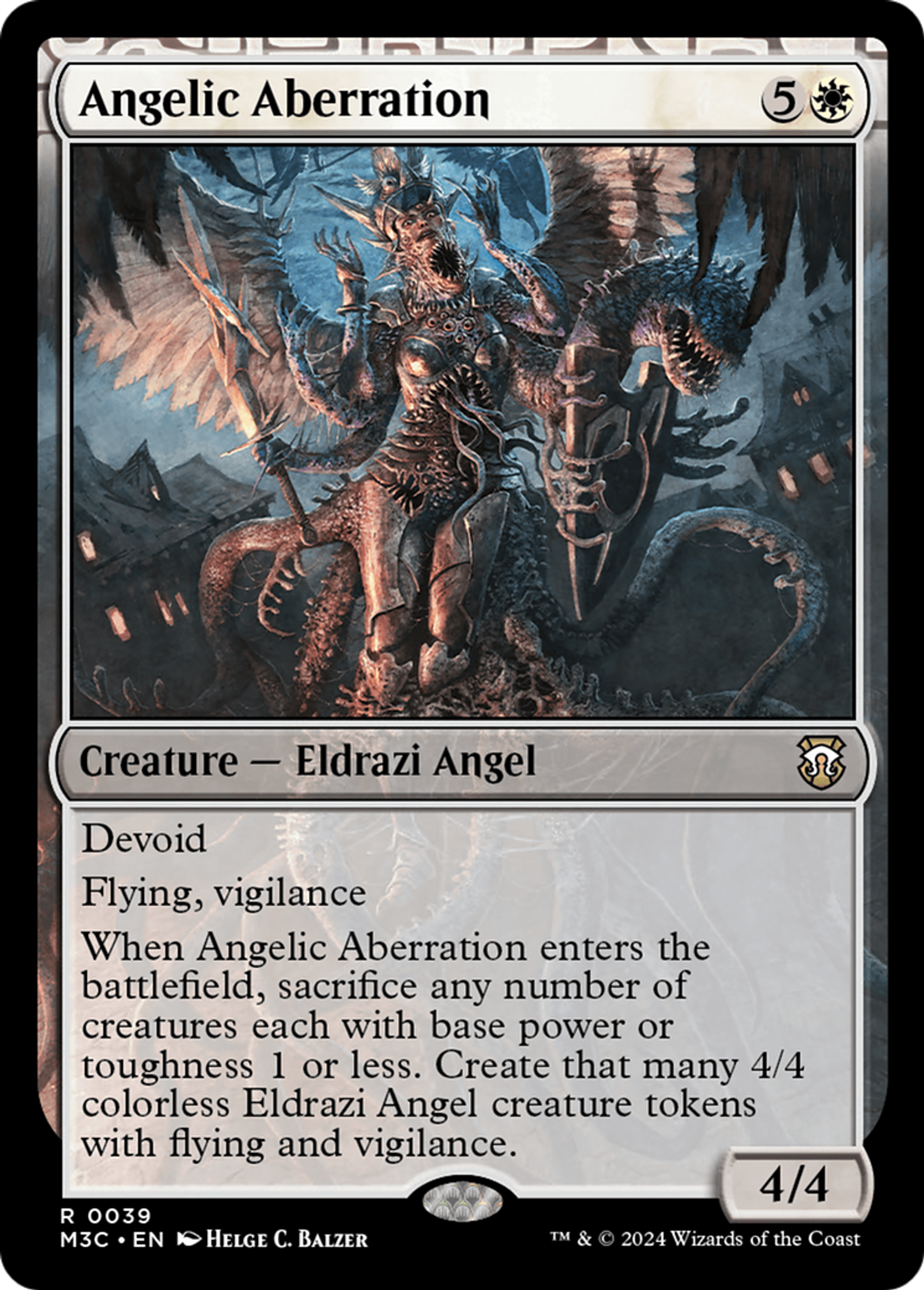 Aberration angélique — Modern Horizons 3 Commander — Magic: The Gathering