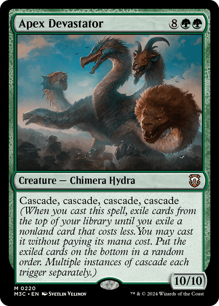 Apex Devastator — Modern Horizons 3 Commander — Magic: The Gathering