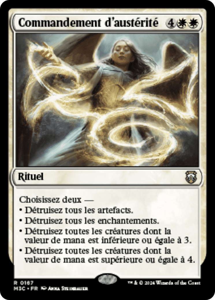 Commandement d'austérité — Modern Horizons 3 Commander — Magic: The Gathering
